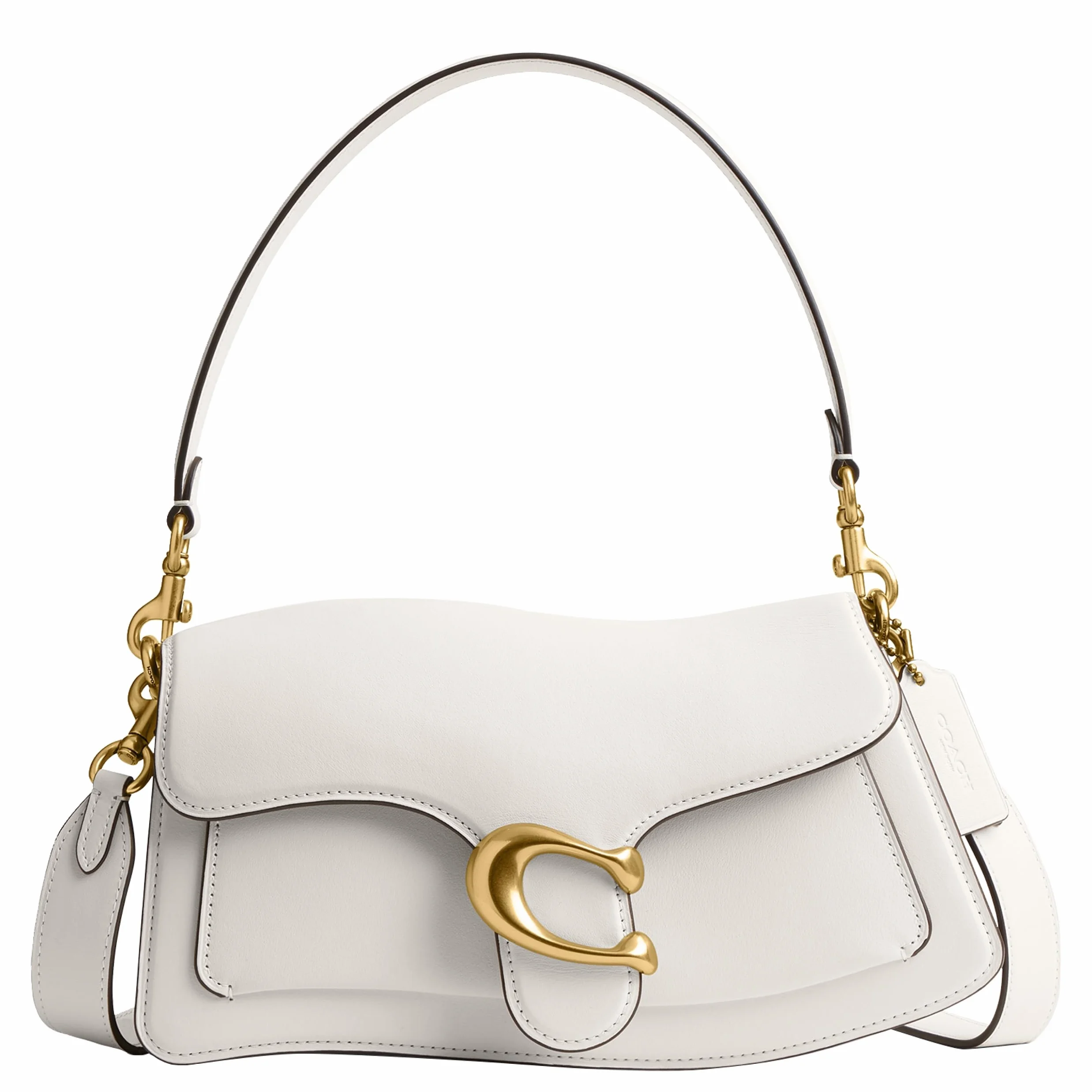 Coach Damska torba na ramię Twisted Tabby Shoulder Bag B4/kreda, B4/kreda, jeden rozmiar
