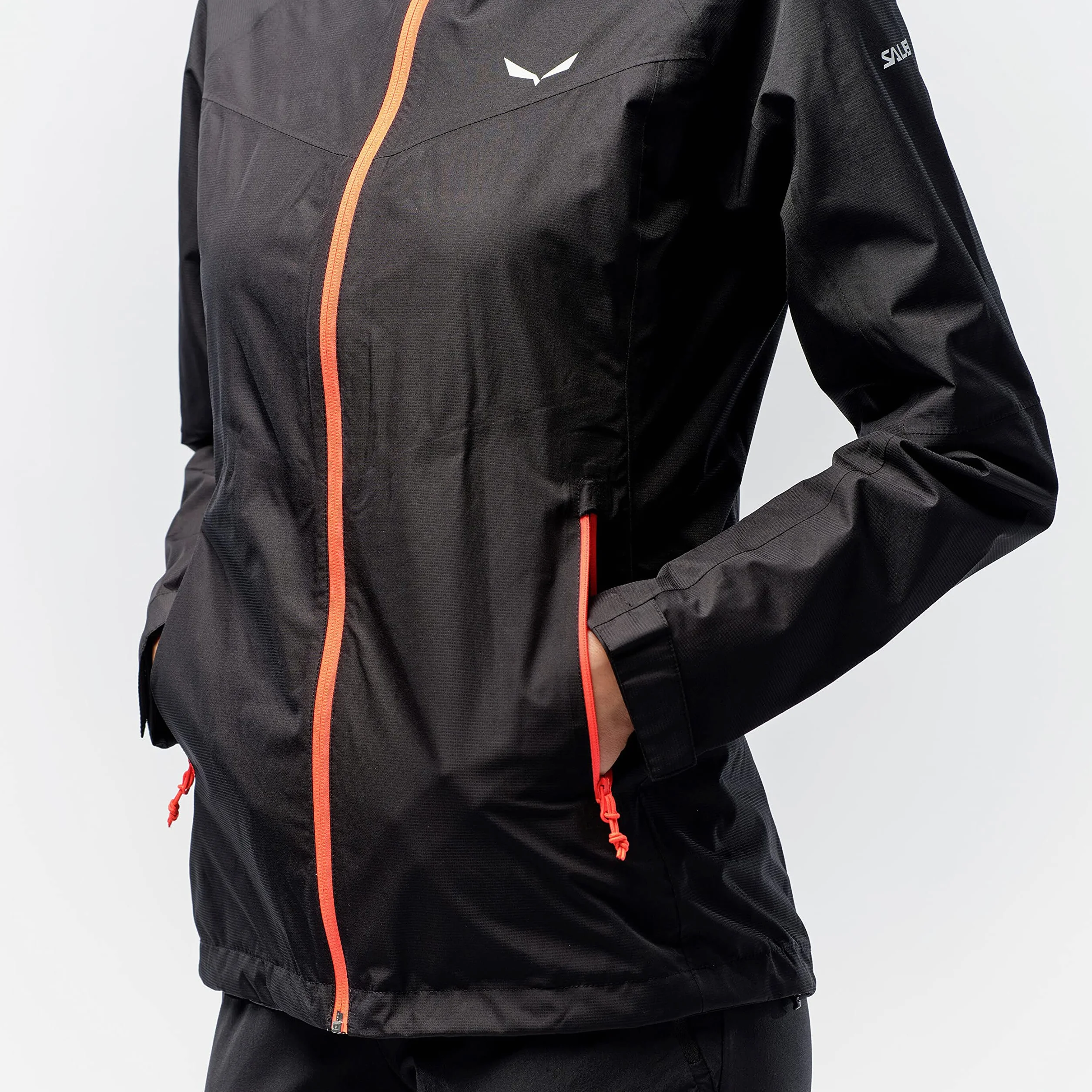 Salewa Puez Aqua 3 PTX damska kurtka hardshell, zielony (liście), rozmiar 4XL Black Out/6080 40/34