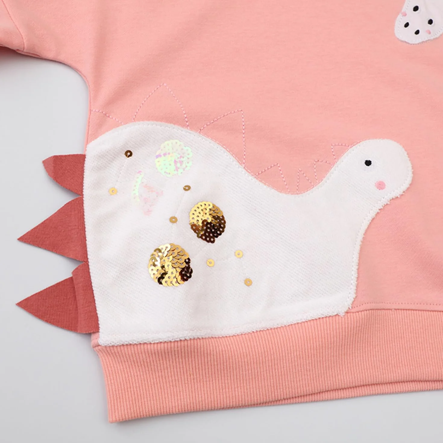 Bluzy dziewczęce sweter polarowy okrągły dekolt wiosna jesień zima odzież sportowa dziecięca bluza z kapturem strój treningowy sweter kurtka dla dziewczynek 2-7 lat
