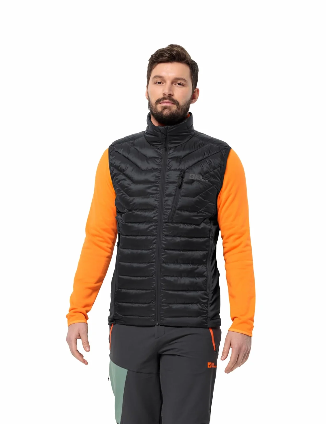 Jack Wolfskin Routeburn Pro INS VEST M, czarny, L
