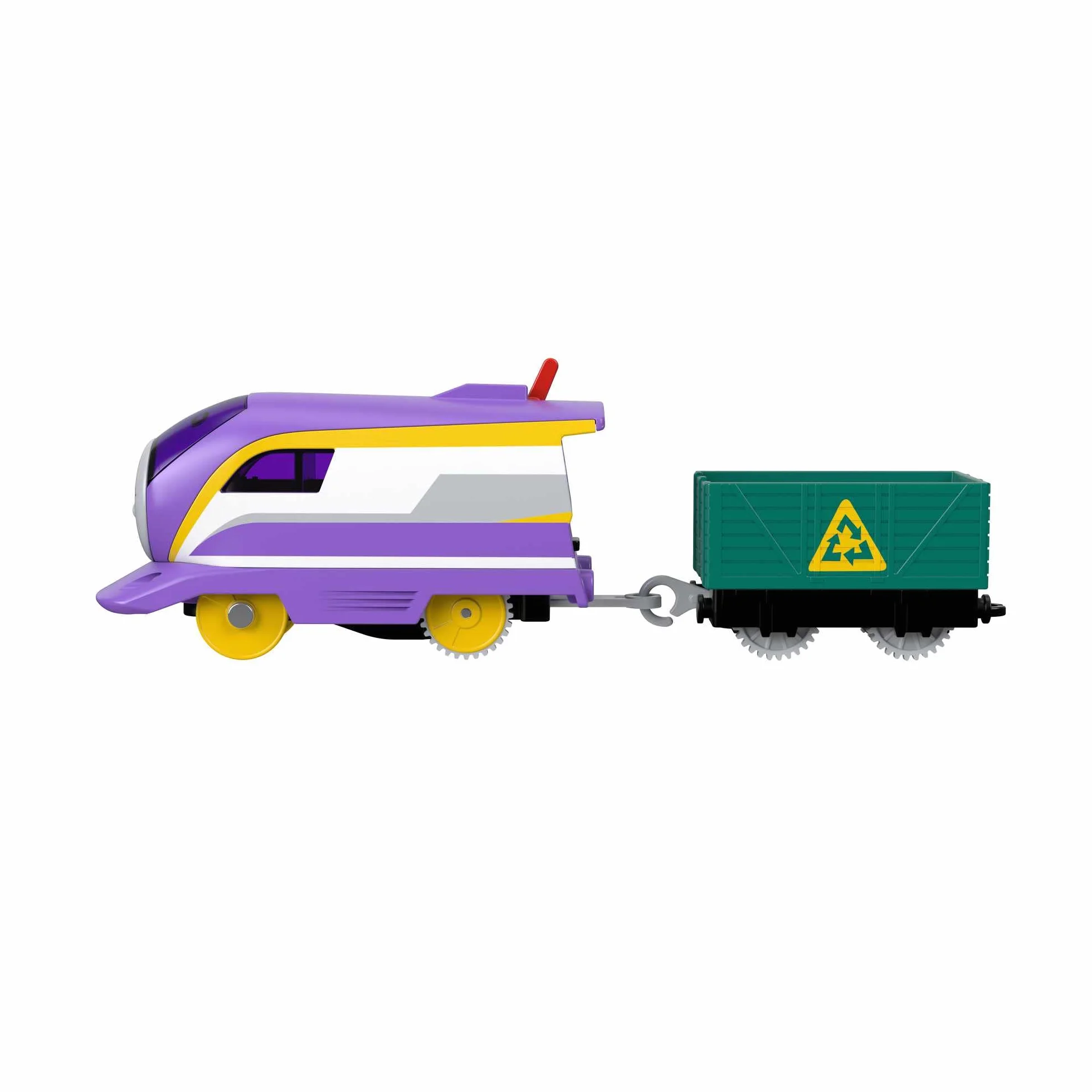 Thomas & Friends HDY69 Zmotoryzowany pociąg zabawkowy Kana zasilany bateriami silnik z ładunkiem do zabawy w wieku przedszkolnym od 3 lat, HDY69