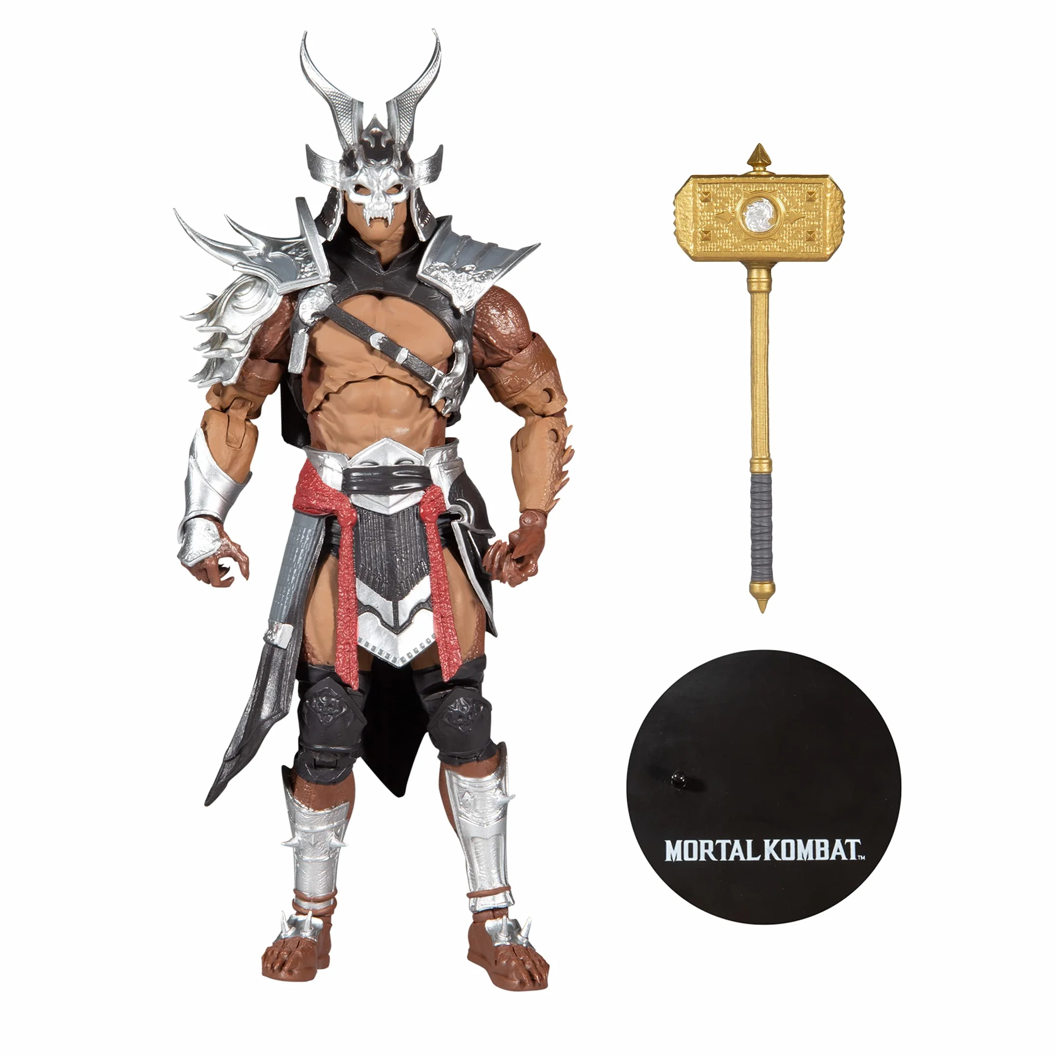 Figurka Mortal Kombat Shao Kahn (Platinum Kahn) 18 cm