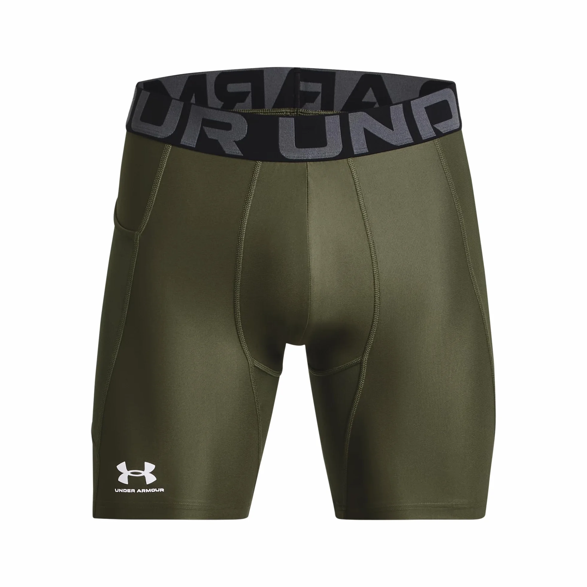 Under Armour Oddychająca koszulka bez rękawów, wygodna odzież na siłownię dla mężczyzn z dopasowaniem kompresyjnym Mężczyźni Ua Heatgear Armour bez rękawów