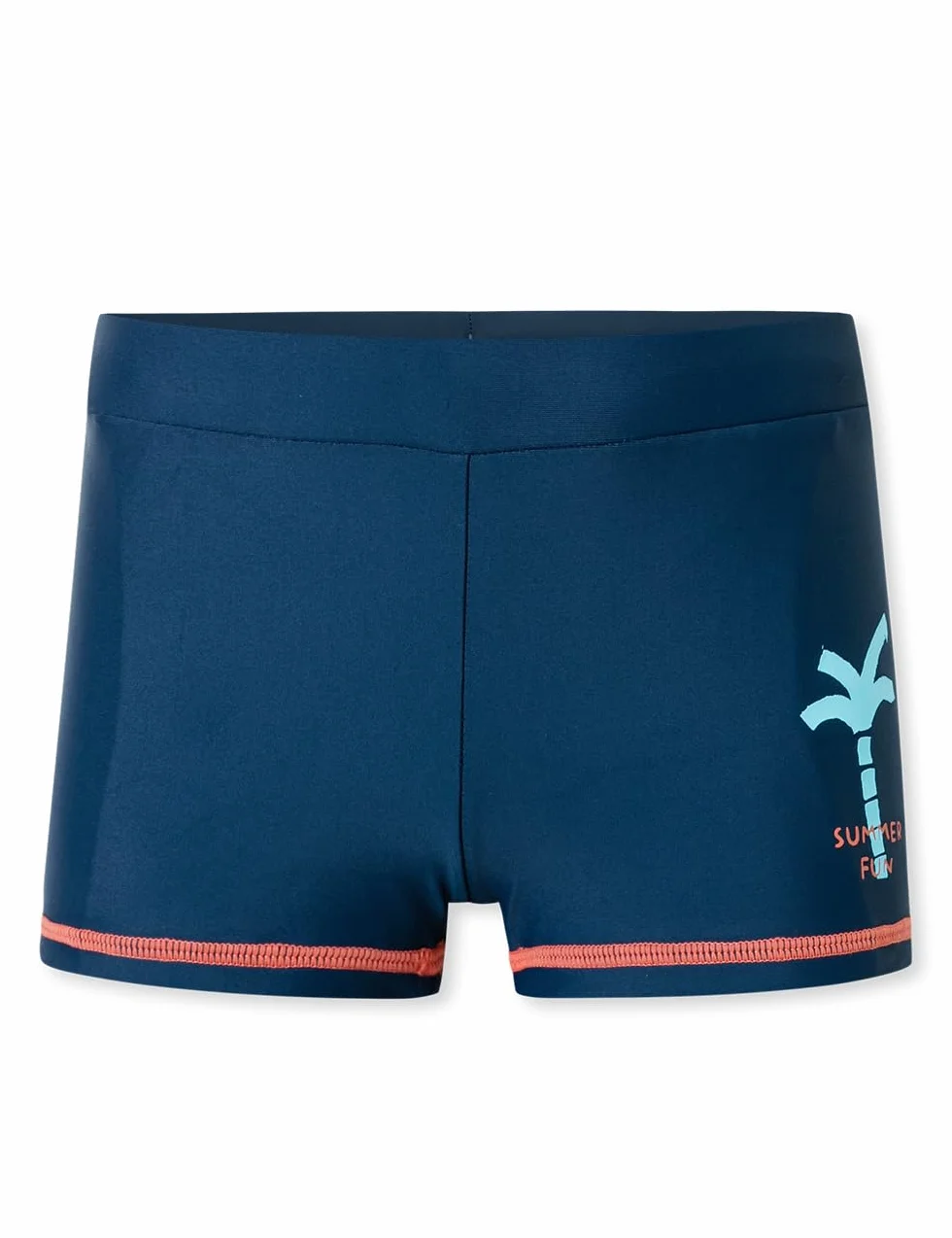 Schiesser Kąpielówki chłopięce - Aqua Kids Boys - rozmiar 92 do 140, Nocny niebieski_182731, 128