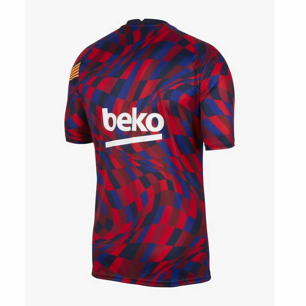 NIKE Koszulka Uniseks - dzieci FCB Y NK DRY TOP SS PM