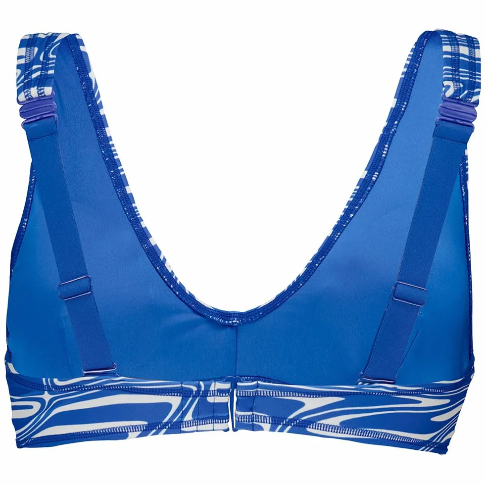 PUMA Swim Damski PLUNGE TOP 1 szt, Vivid Blue, M