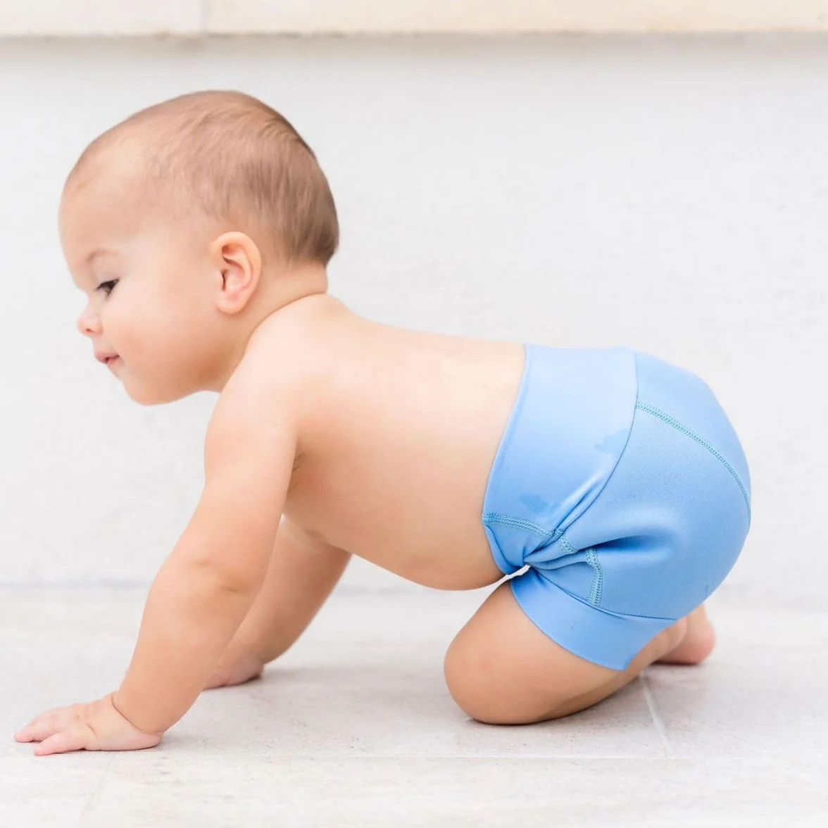 Splash About Baby Kids Nowa ulepszona pieluszka Happy, Kaszmirowy niebieski, 12-24 miesi?cy