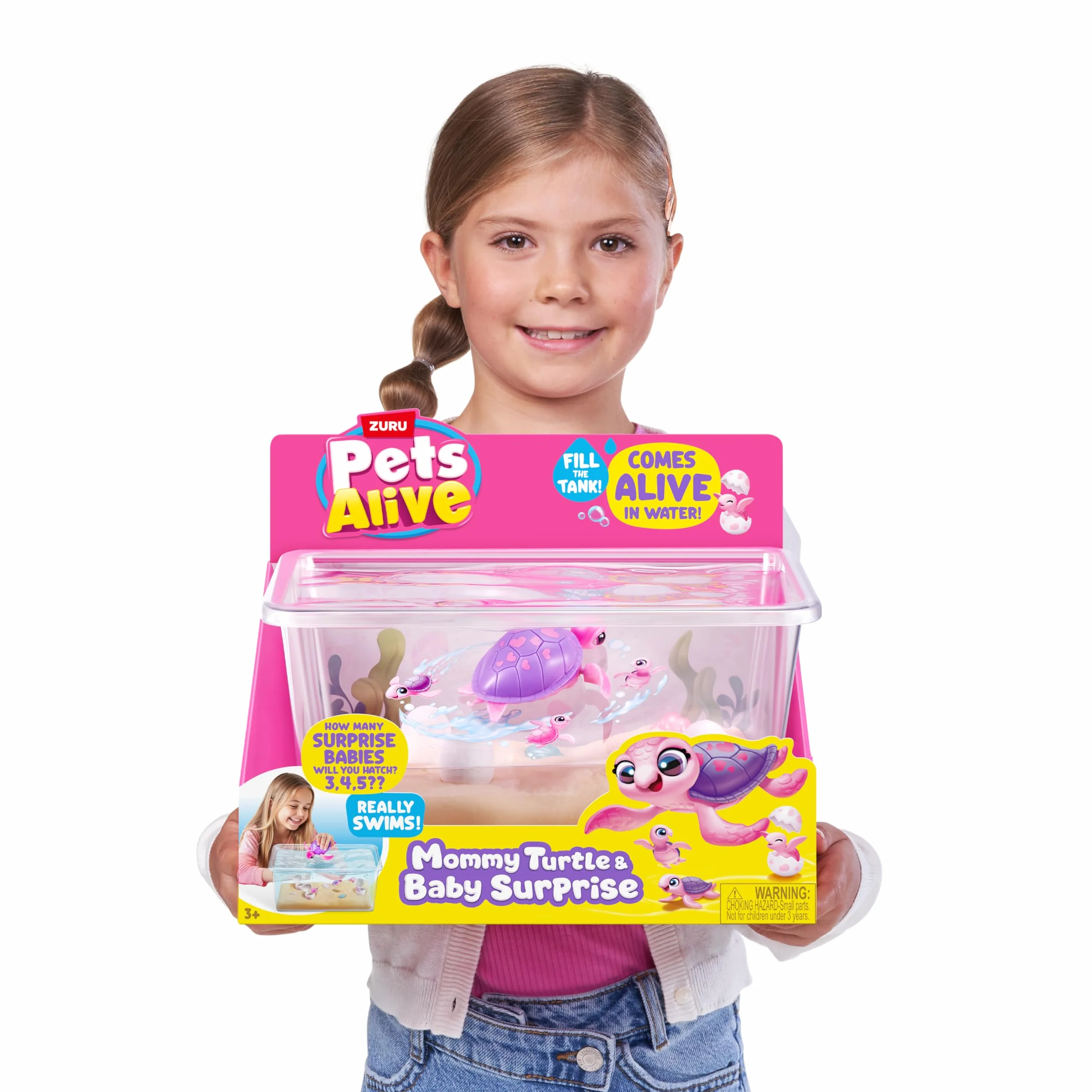 Pets Alive Mama Turtle Surprise od ZURU, robot zabawka żółw