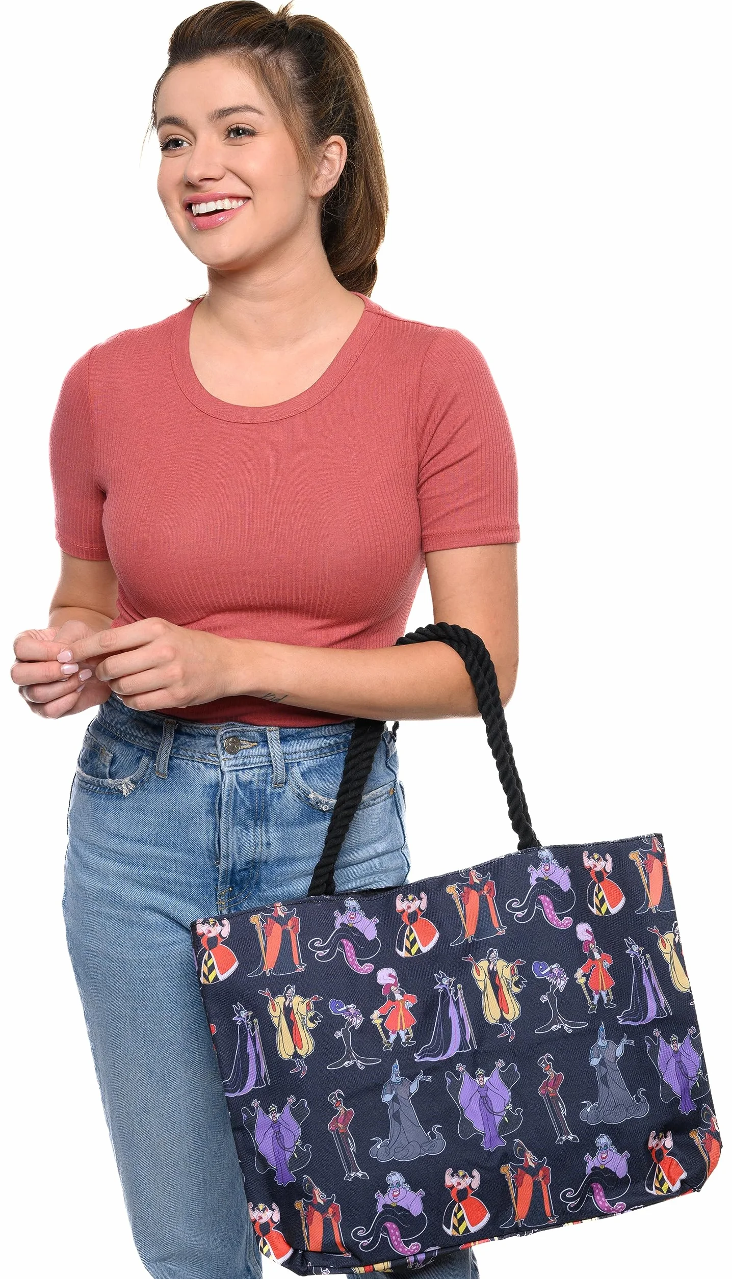 Disney Torba do przenoszenia Princess Villains Ursula Evil Queen Maleficent Cruella de Vil