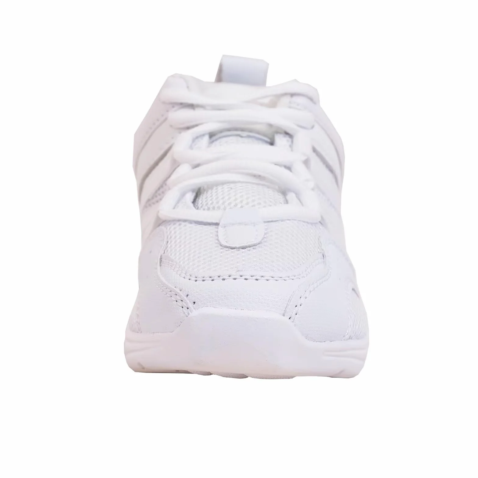 Jazz Sneaker, damskie czarne sznurowane buty do tańca z rozciętą podeszwą