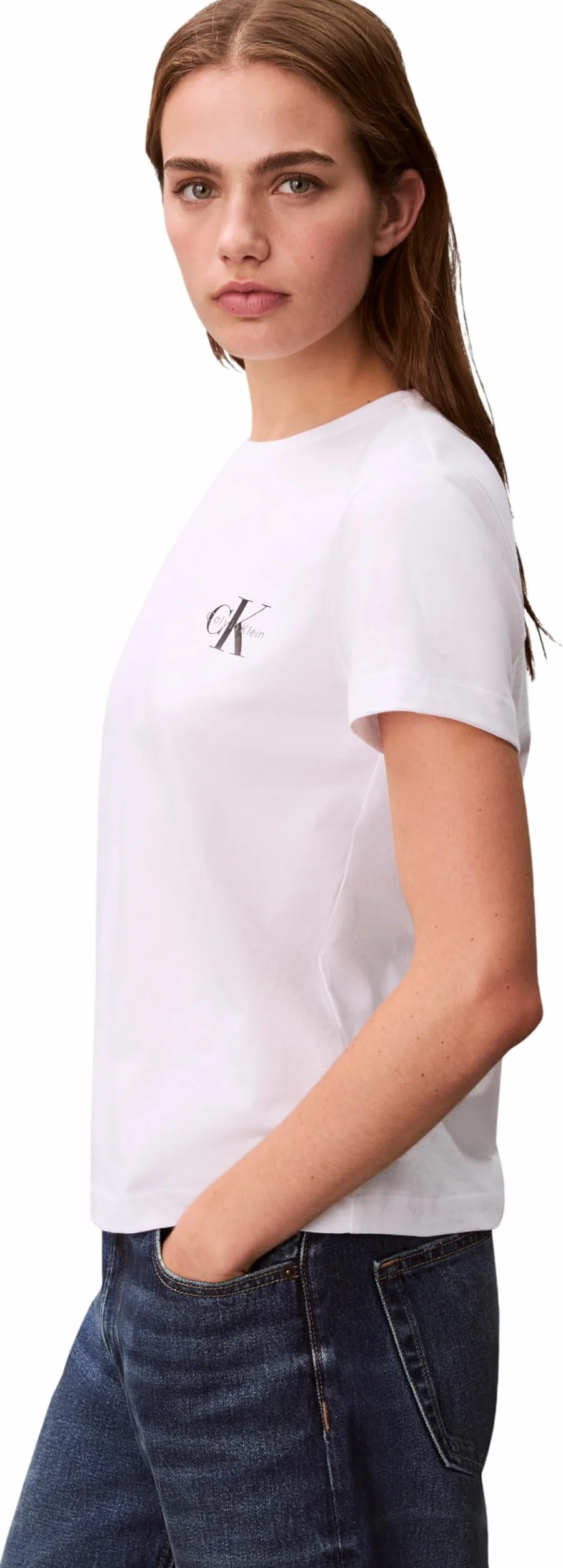 Calvin Klein Koszulki Kobiety A- Logo Cn 2 Pack Tee Lv047c905g