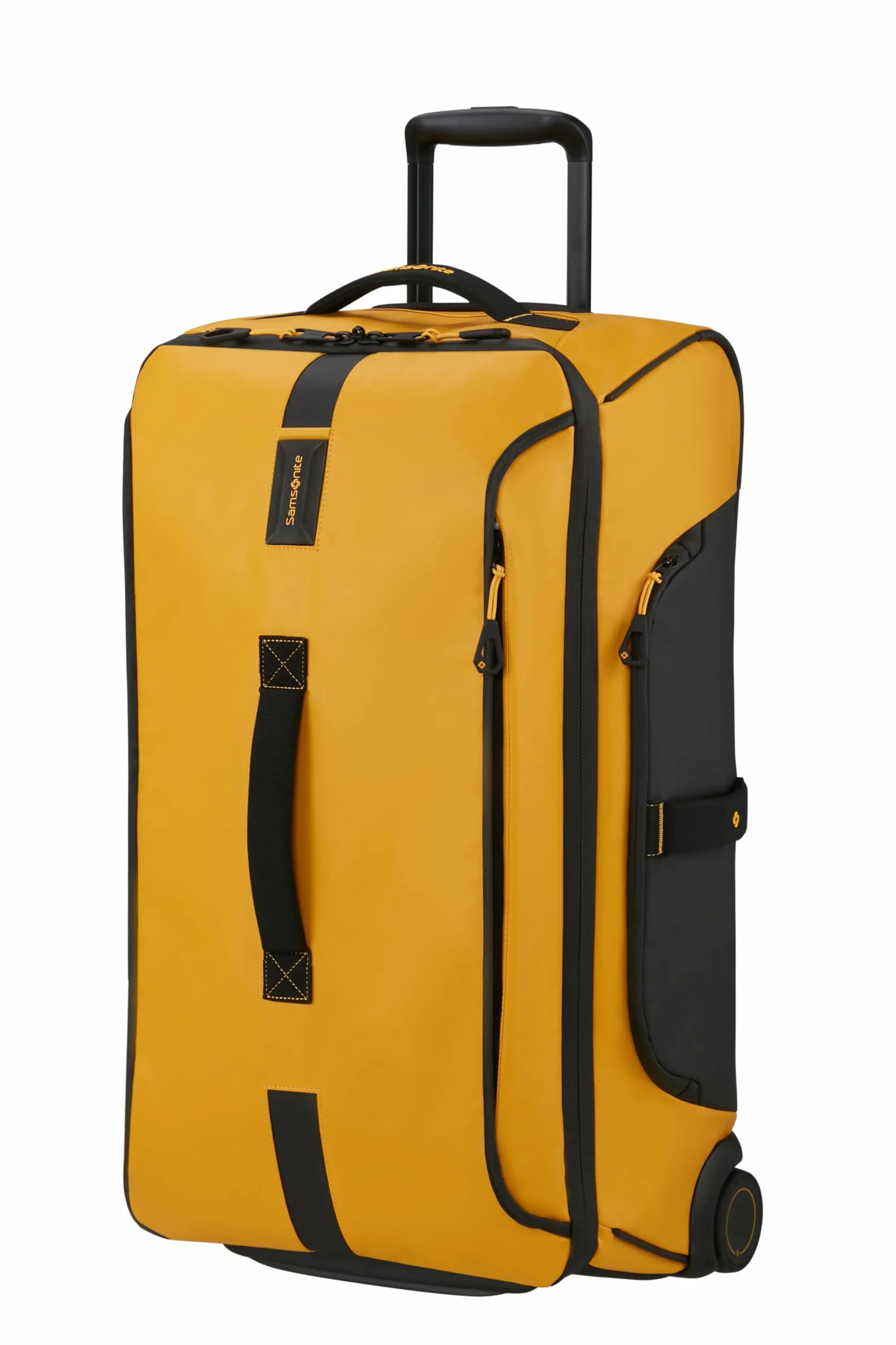 Samsonite Paradiver Light - Torba Podrózna na Kólkach (67 cm), Medium, Wodoodporna, Lekka, 74,5L, Zólty (Yellow)