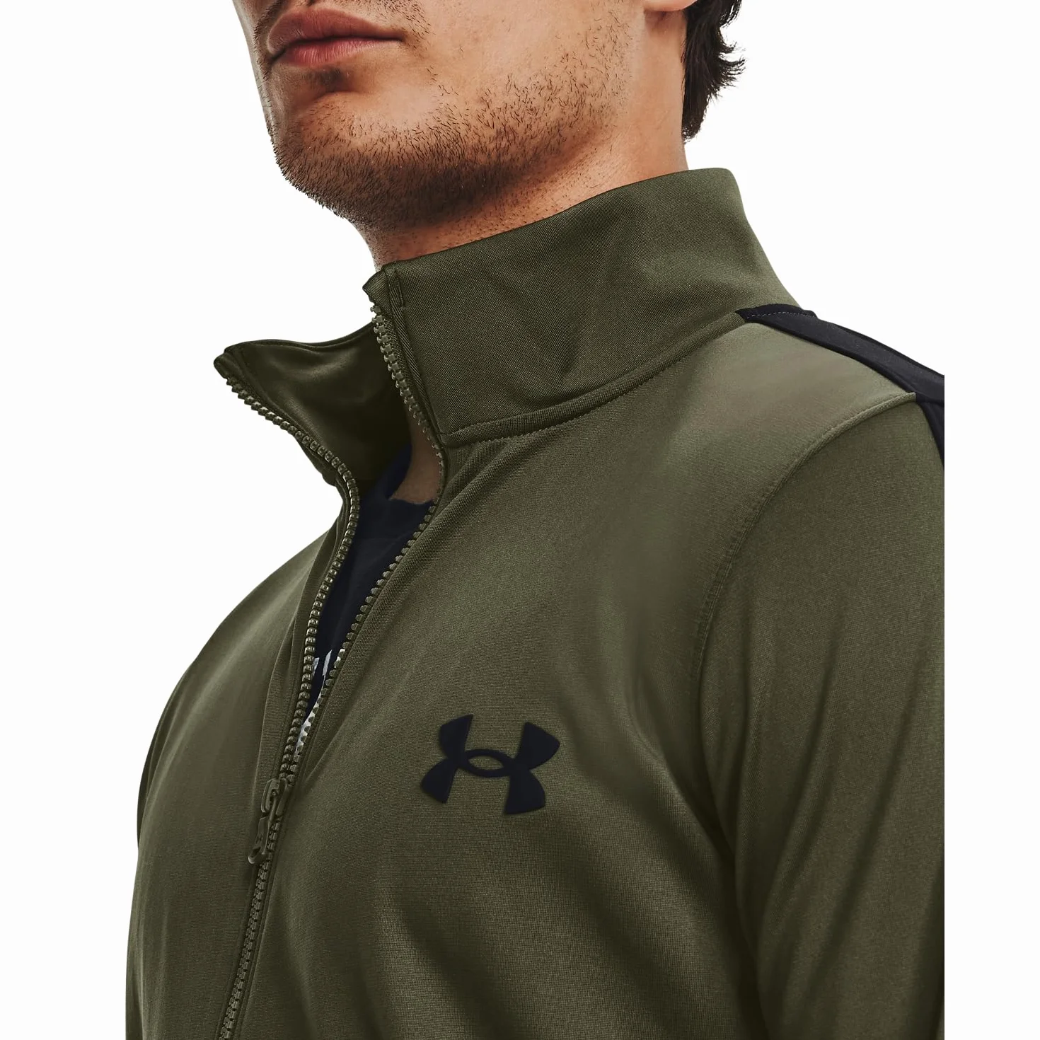 Under Armour Męski Dzianinowy Dres, Green, XL
