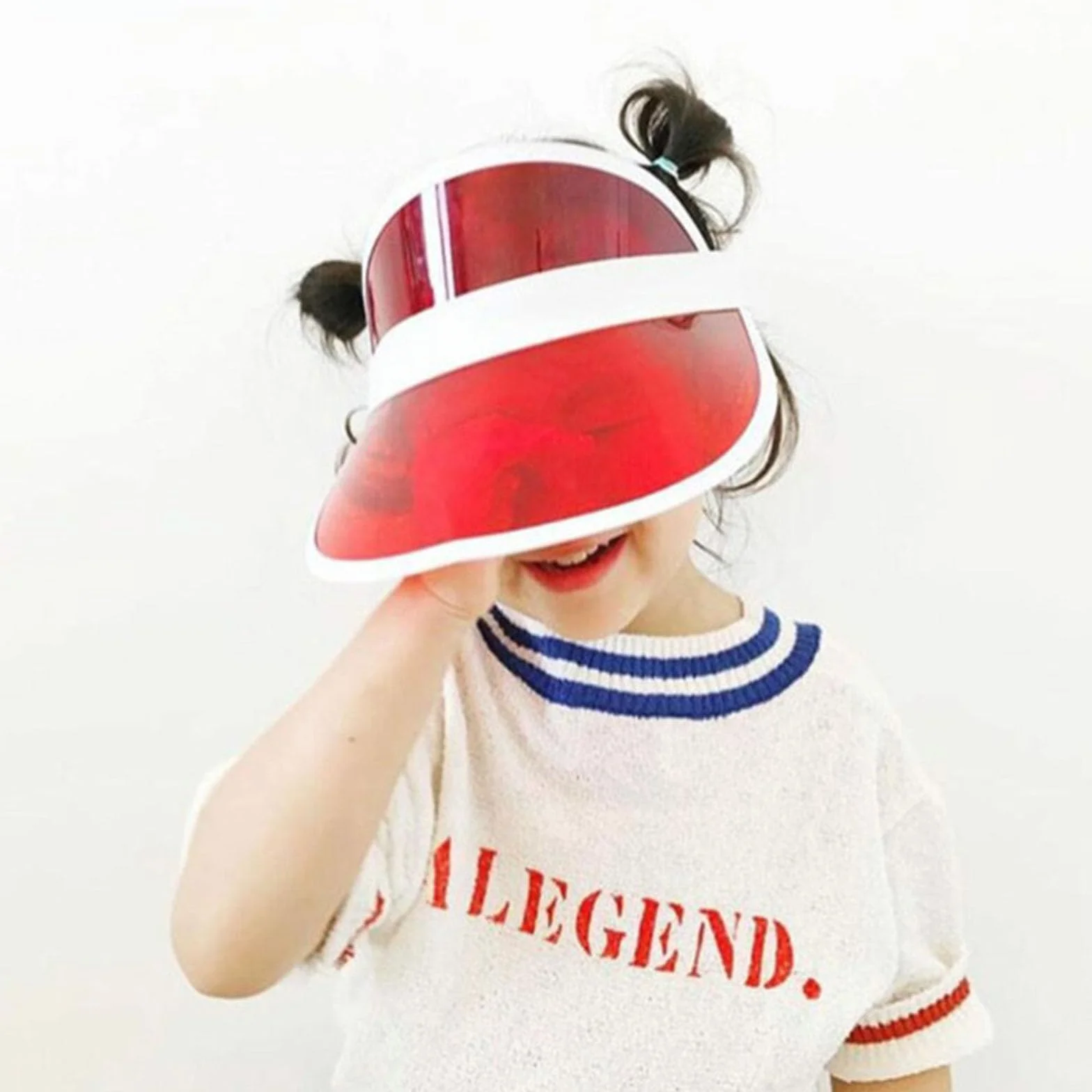 Neonowe osłony przeciwsłoneczne unisex dla mężczyzn i kobiet, 4 szt. unisex w stylu retro w stylu retro neonowe osłony przeciwsłoneczne plastikowy daszek golfowy opaska na głowę na poker imprezę