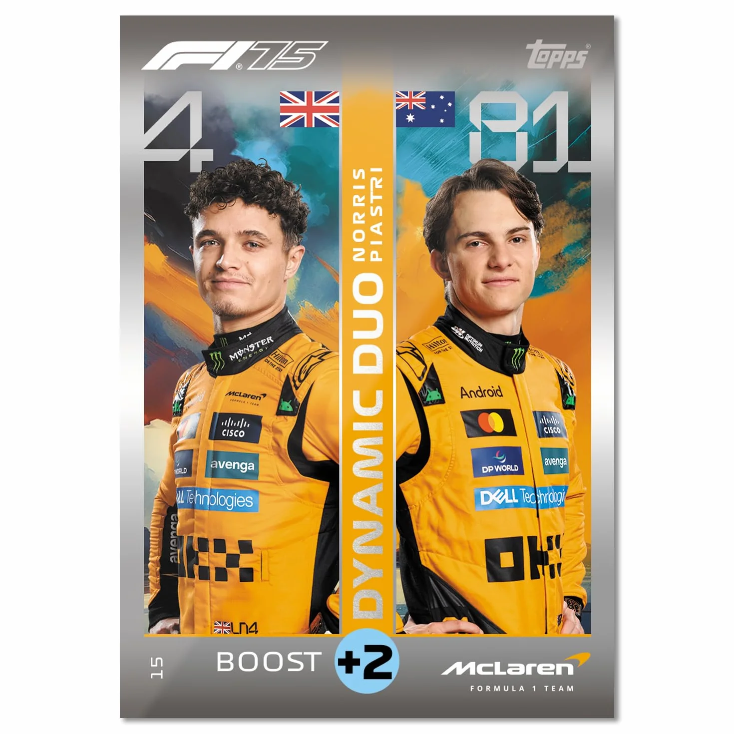 Topps Turbo Attax Formula 1 2025 - Mega puszka - Shakedown – zawiera 66 kart, w tym 6 kart LE i 4 ekskluzywne karty