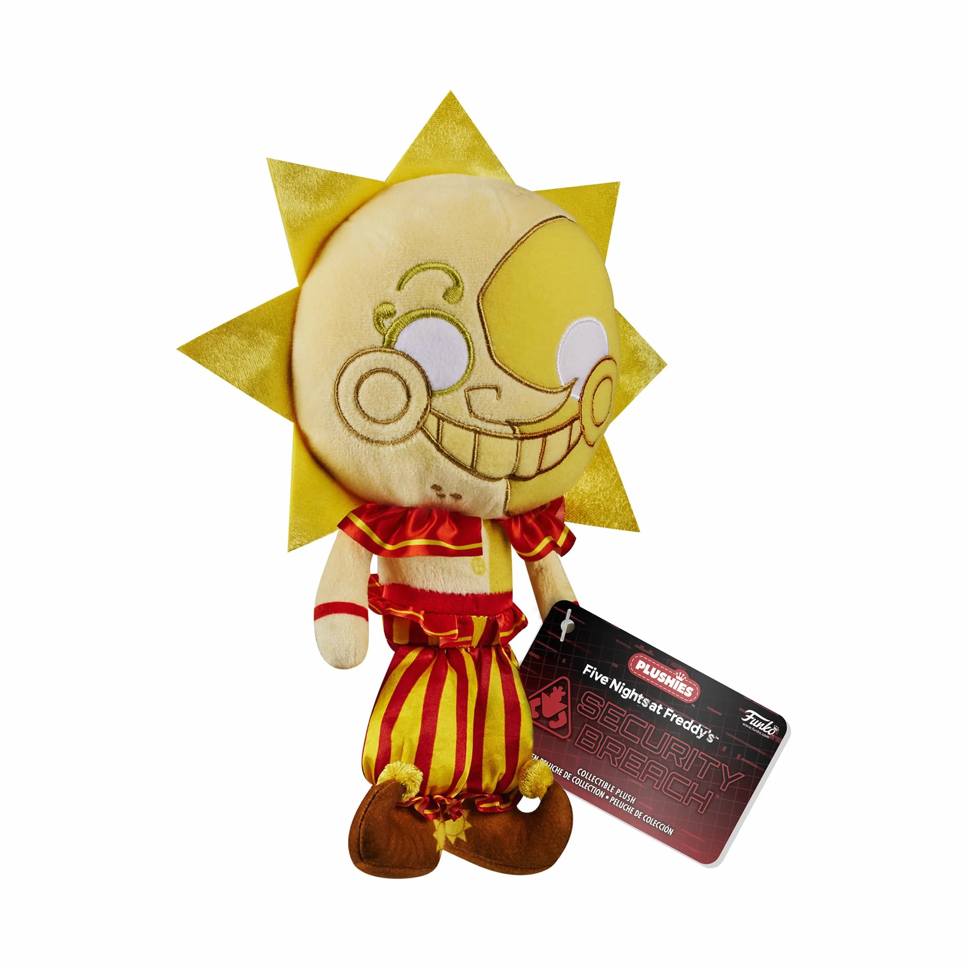 Funko Plush: Five Nights At Freddy's (FNAF) SB - Sun - (CL 7") - kolekcjonerska miękka zabawka - pomysł na prezent urodzinowy - oficjalny towar - pluszak dla dzieci i dorosłych