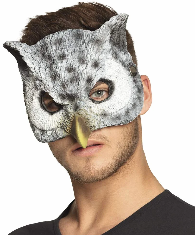 Boland - półmaska, maska zwierzęca z realistycznym nadrukiem i elastyczną opaską, idealna do kostiumów zwierzęcych na karnawał, Halloween lub imprezę tematyczną
