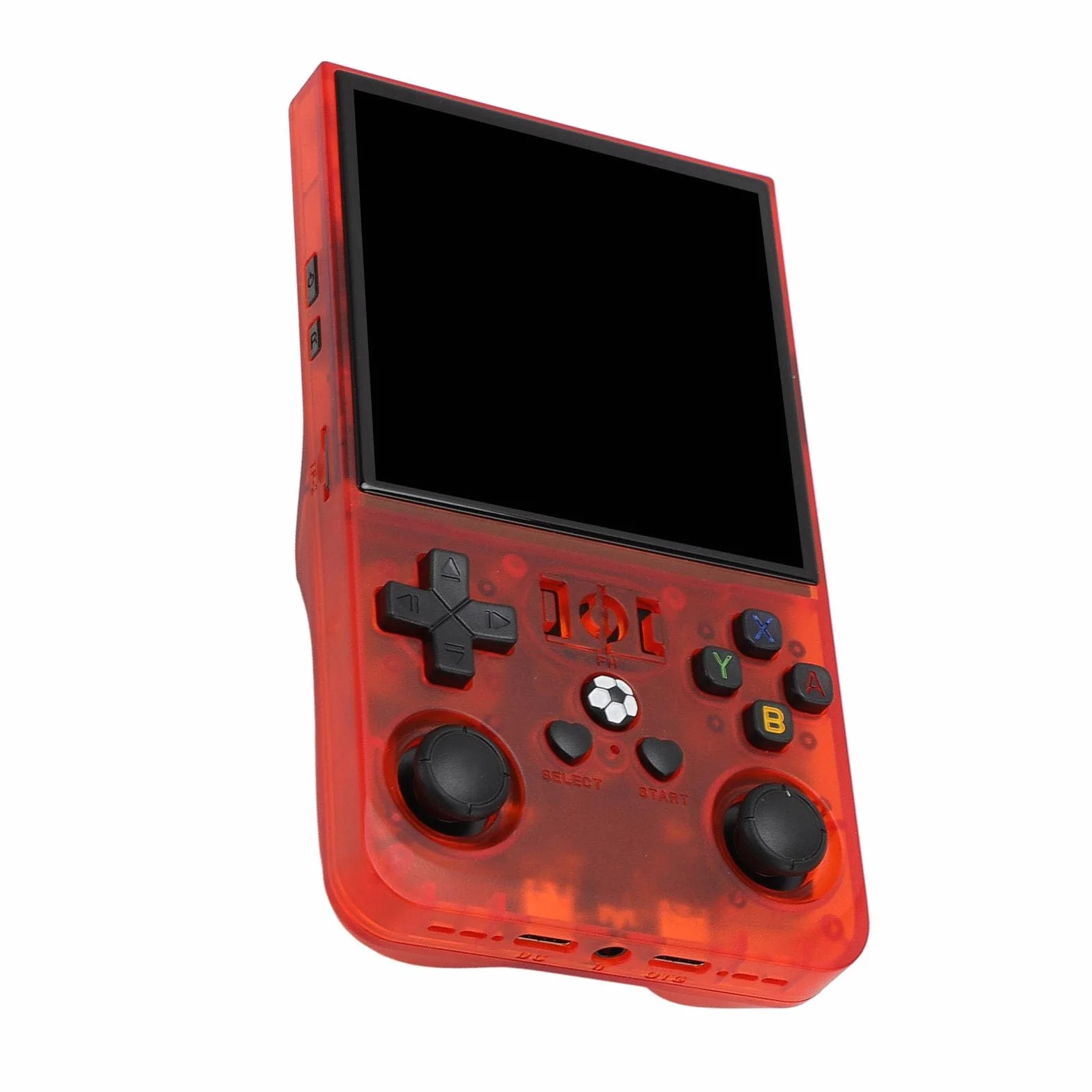 Przenośna Konsola do Gier R36MAX, Przenośne Urządzenia Videojuegos z 4-calowym Ekranem IPS Odtwarzacz Gier Open Source 720x720 Bateria 4000 MAh Obsługuje ponad 60 Emulatorów dla