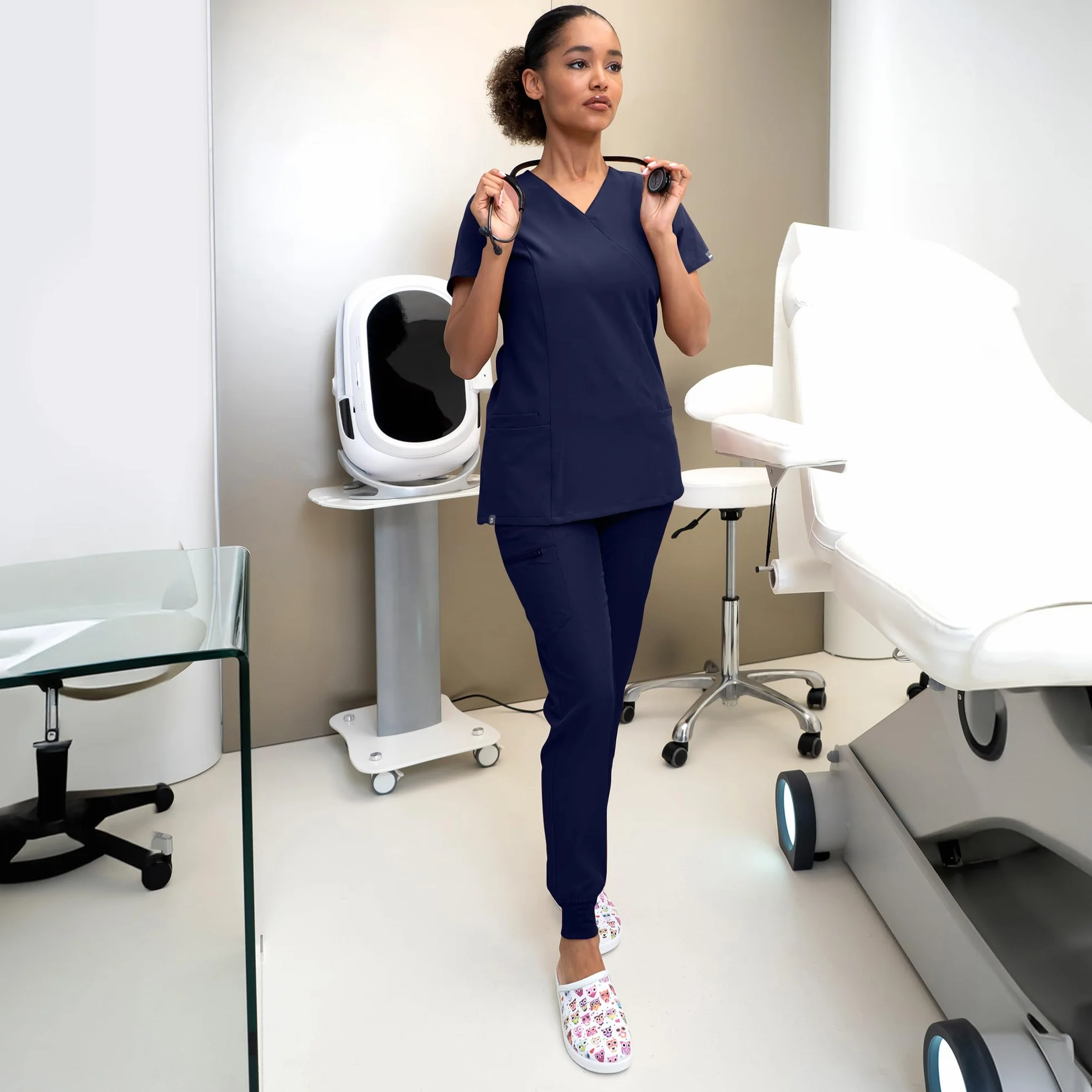 Stenso Nobby spodnie higieniczne z elastanem - mundury sanitarne - spodnie robocze unisex