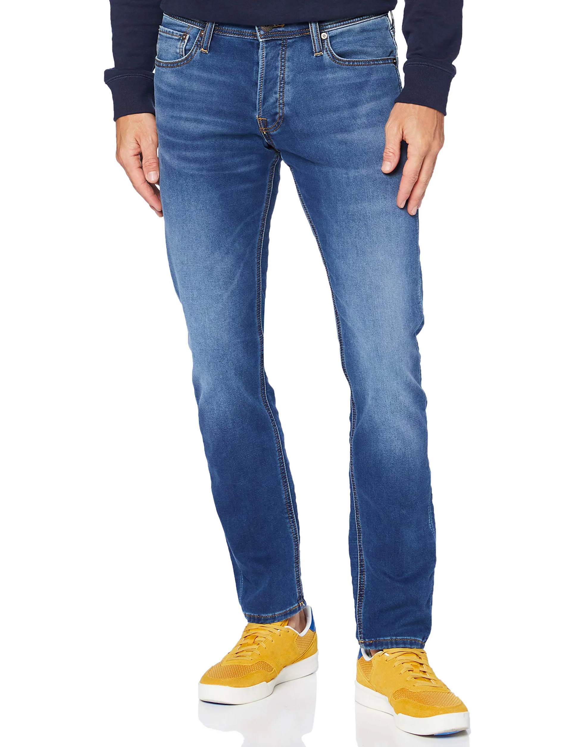 JACK & JONES JJIGLENN JJORIGINAL GE 006 I.K NOOS - Dżins Mężczyźni
