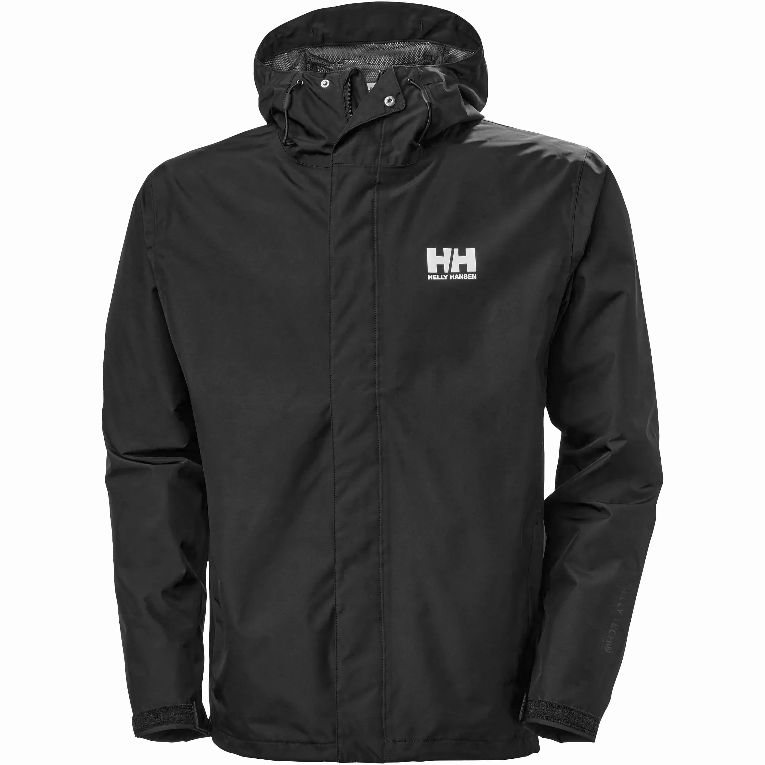 Helly Hansen Męska wodoodporna wiatroszczelna oddychająca kurtka przeciwdeszczowa, 992 Black, XXL
