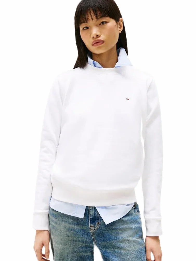 Tommy Jeans Bluza damska, Biały, M