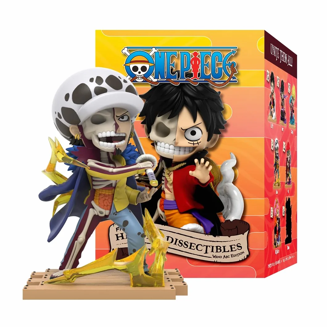 Mighty Jaxx Freeny's Hidden Disekttibles: Jednoczęściowa seria 7 (Wano Arc) | Figurka kolekcjonerska Niespodzianka | Losowa postać