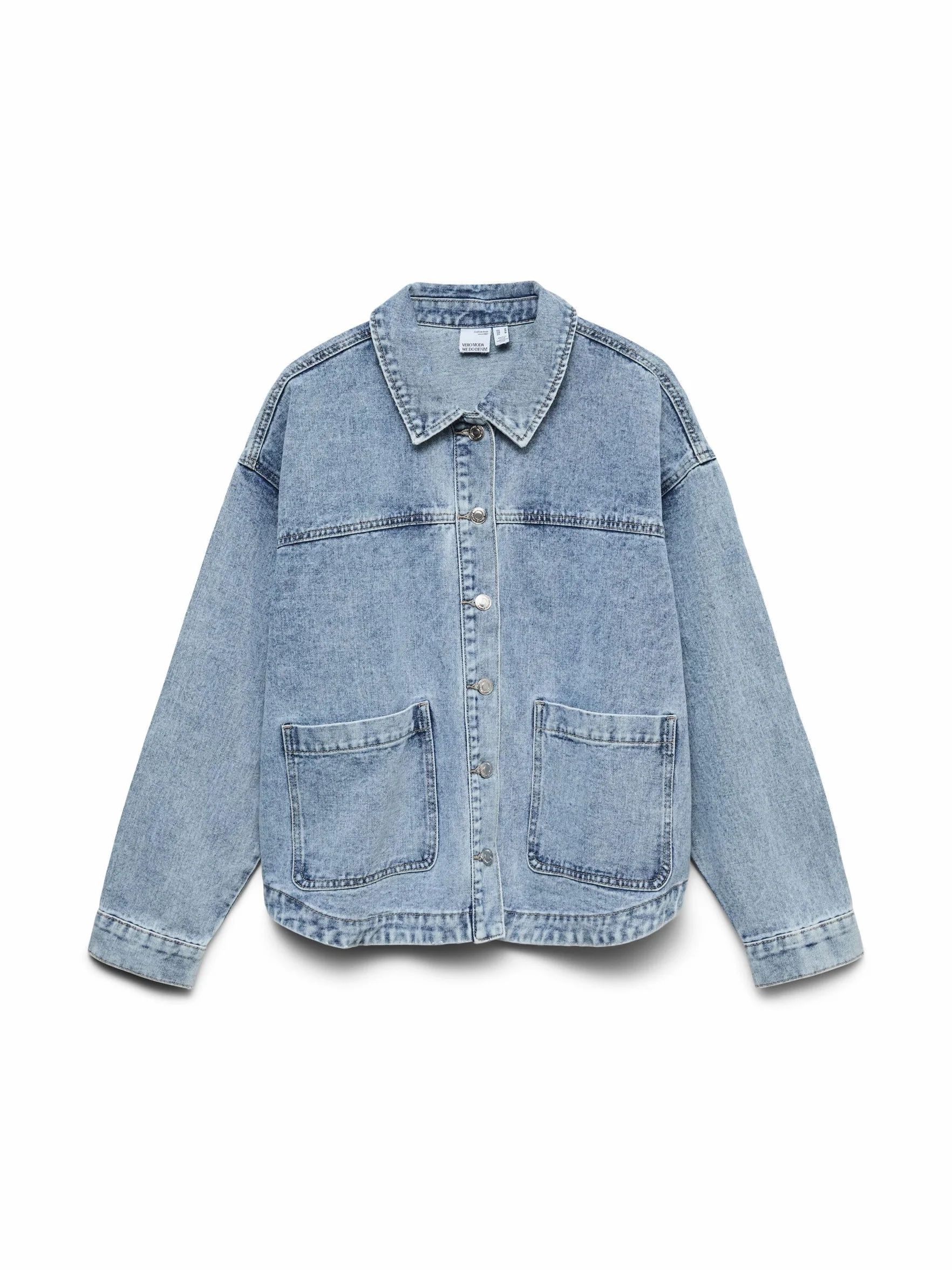 VERO MODA Kurtka dżinsowa VMJAMIE, Jasnoniebieski dżins, M