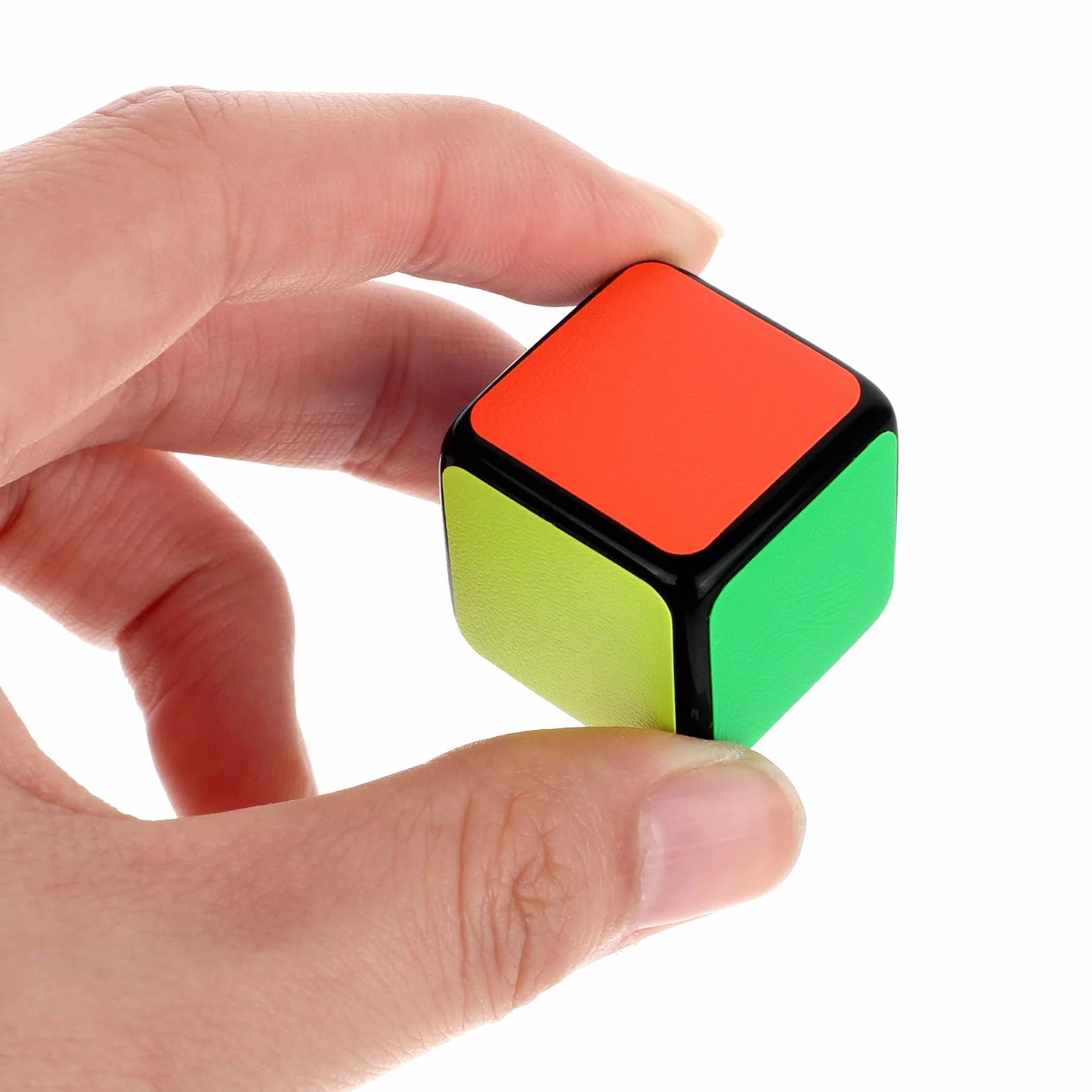Qianyu Quick Restore 1x1 Speed Cube, bez naklejek, obracanie szybko, płynnie, 1 na 1, lekka magiczna kostka, śmieszne kolekcje dla dzieci i dorosłych