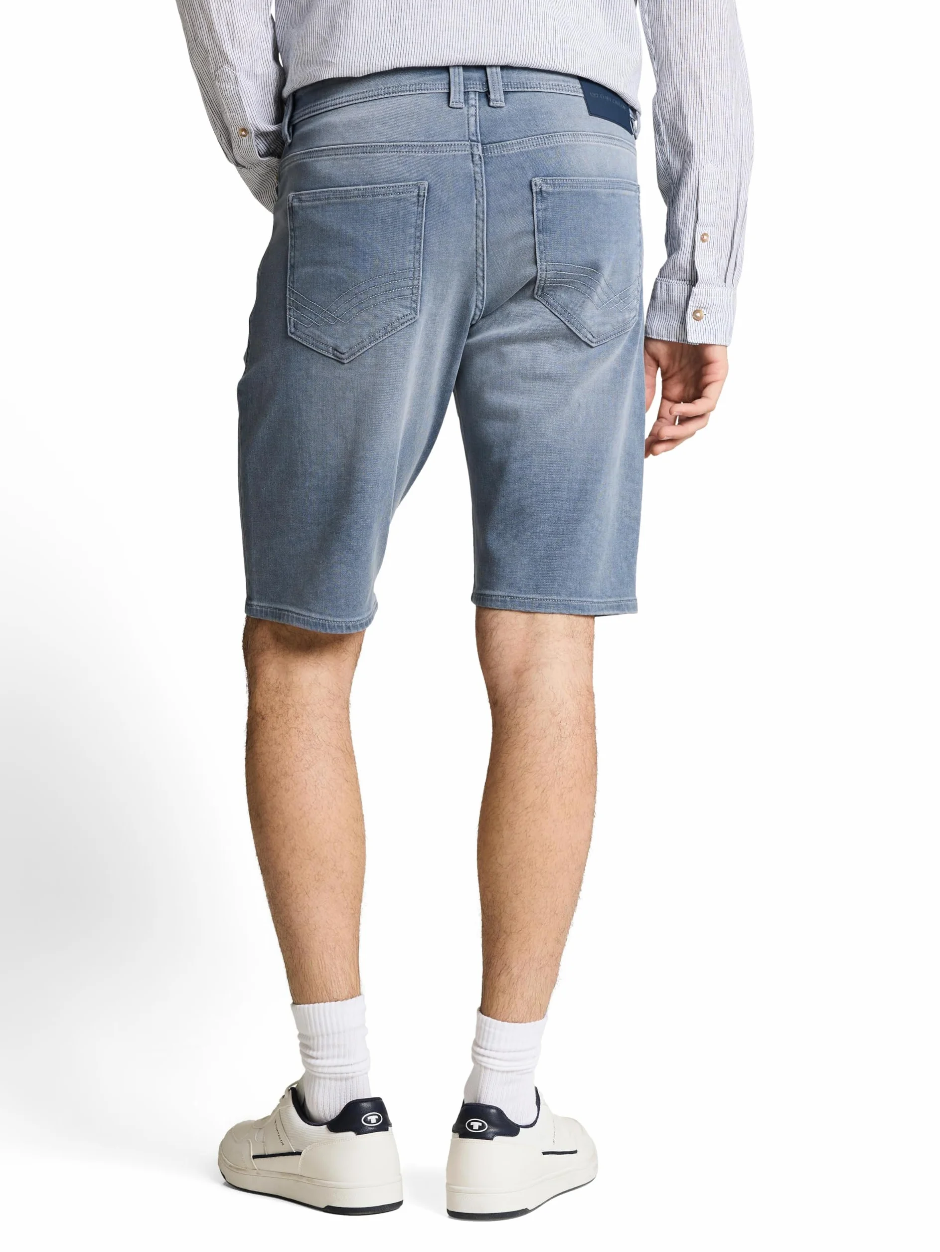 TOM TAILOR 1050032 - Szorty jeansowe bermudy Mężczyźni