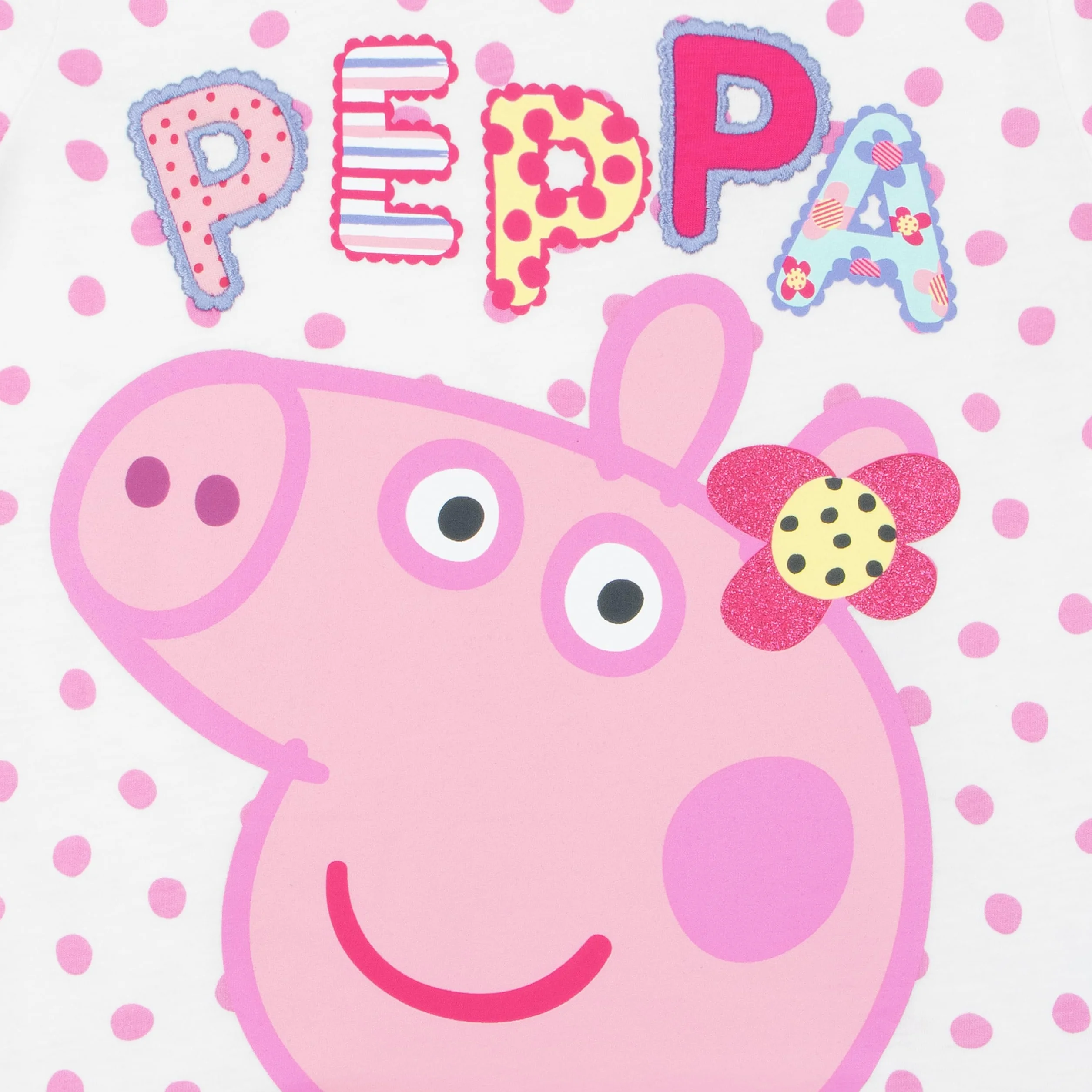 Peppa Pig Piżama, Dziewczęca Piżama Z Długim Rękawem, Dziecięca Piżam Peppa, Zestaw Piżam Dla Dziewczynek