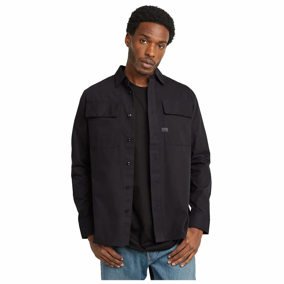 G-Star RAW CPO Regular koszula, Czarny (Dk Black D23583-d773-6484), L