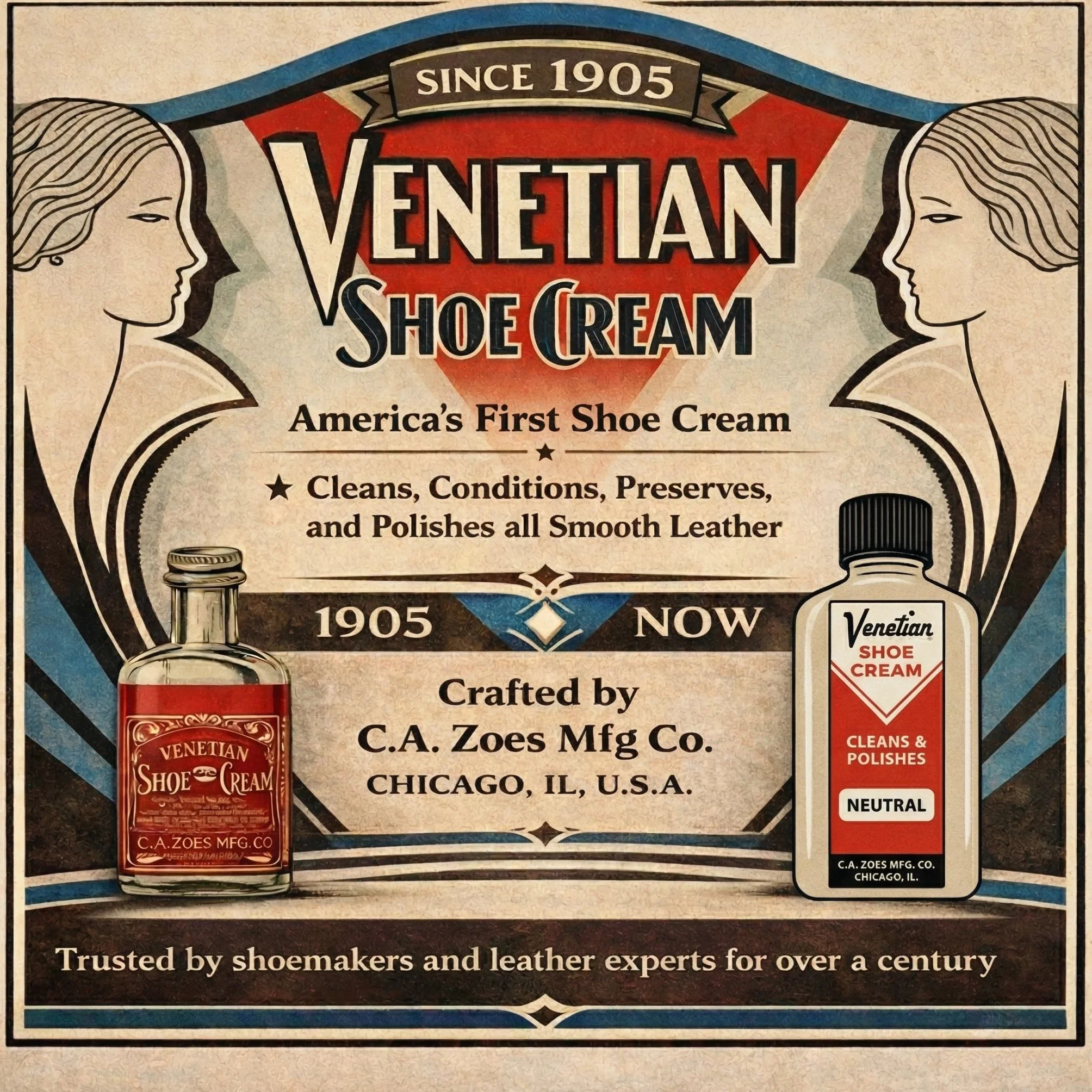 Venetian Krem do butów, 85 g, neutralny, neutralny, 3 oz