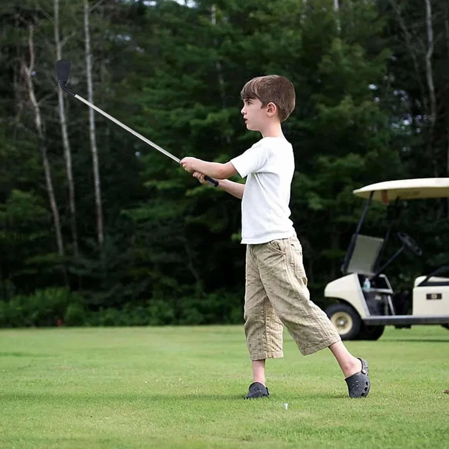 Miotacz do minigolfa | Klub Golf Solidny Miotacz Dla Mężczyzn Prawo/Leworęczny | Do użytku wewnątrz / na zewnątrz Dzieci Dorośli Miotacz Golfowy, Ćwicz Golfowy, Mini Kije Golfowe Do Każdego