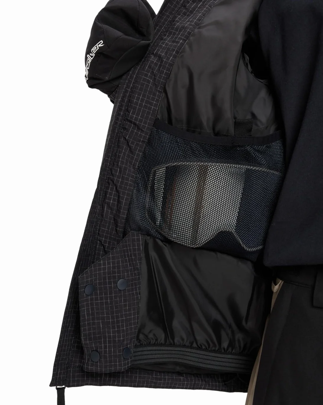 Quiksilver Kurtka Snow High in The Hood Jacket Czarna 12