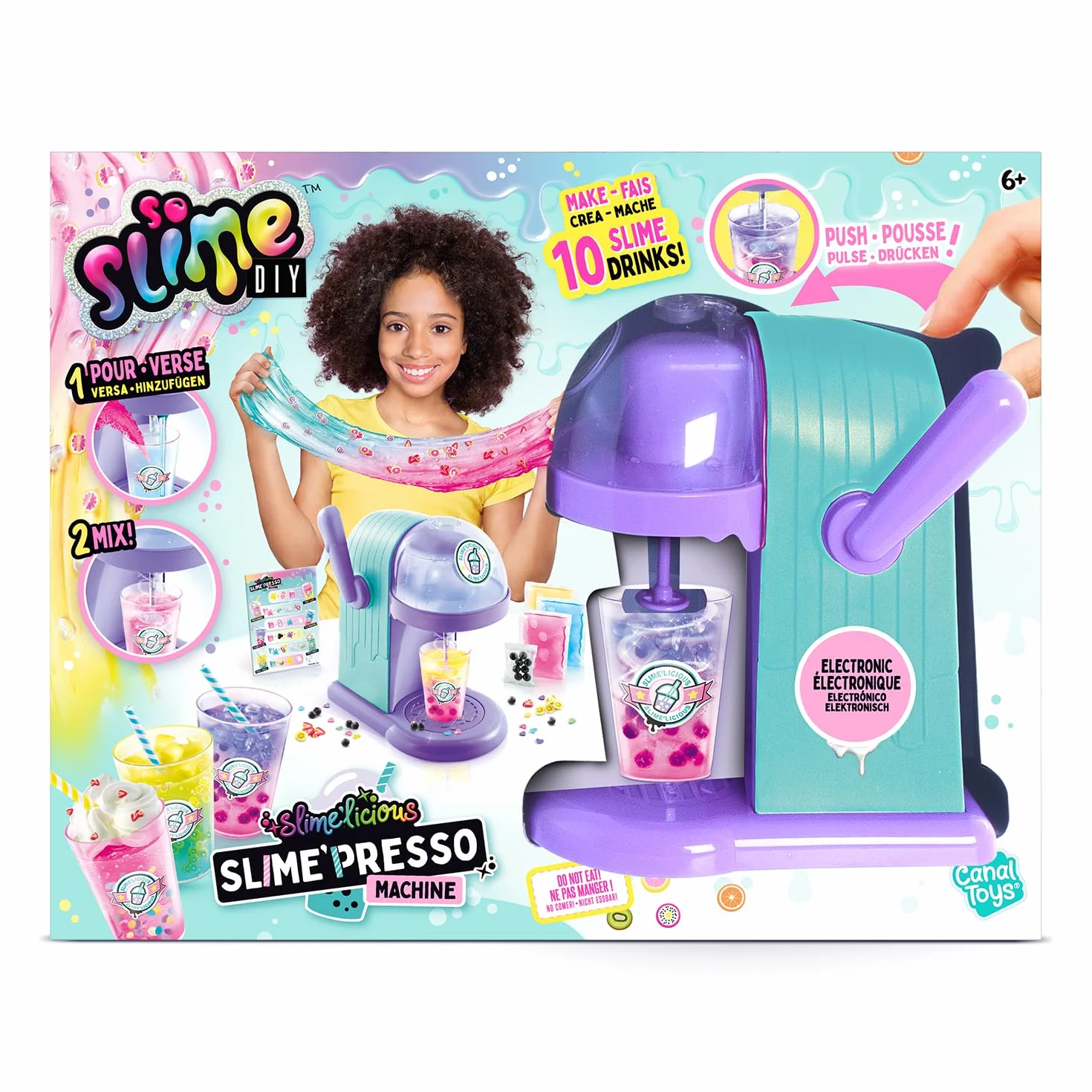 Canal Toys - So Slime - Slimelicious - Slime'presso Machine - SSC 254, Fioletowy
