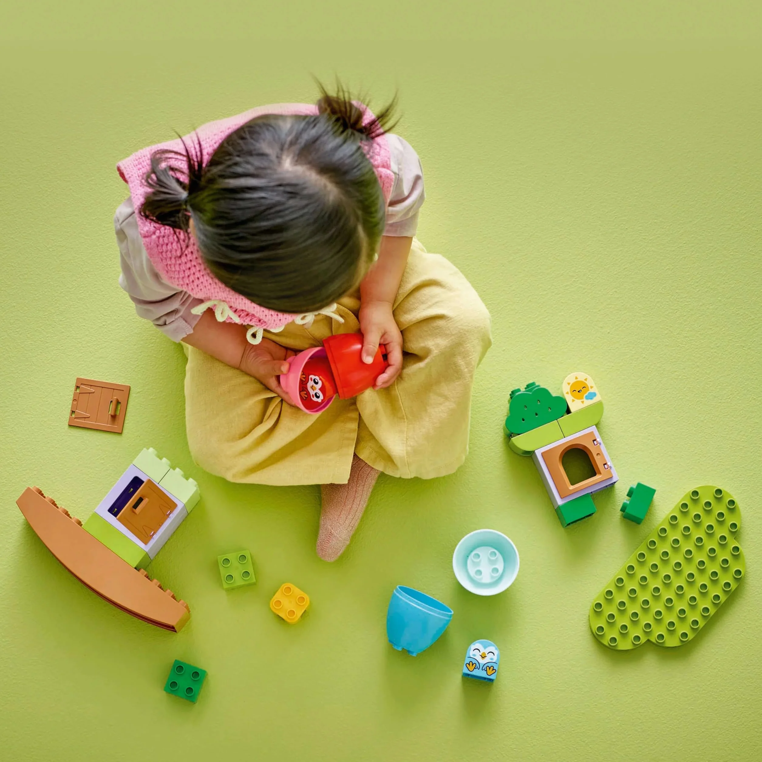 LEGO DUPLO Moje Pierwsze Balansujące Drzewko, Edukacyjna Zabawka dla Dziecka z Domkiem na Drzewie i 2 Figurkami Ptaków, Kreatywny Pomysł na Prezent na Roczek dla Dziewczynki i Chłopca, 10440