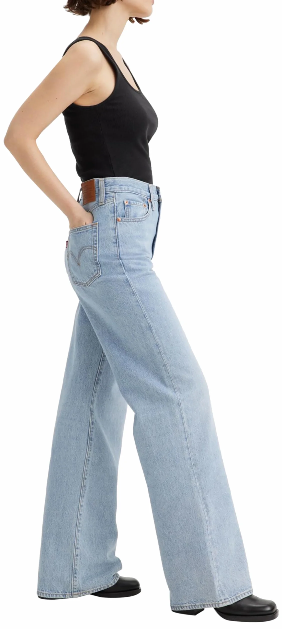Levi's Ribcage Wide Leg - Shorty Kobiety