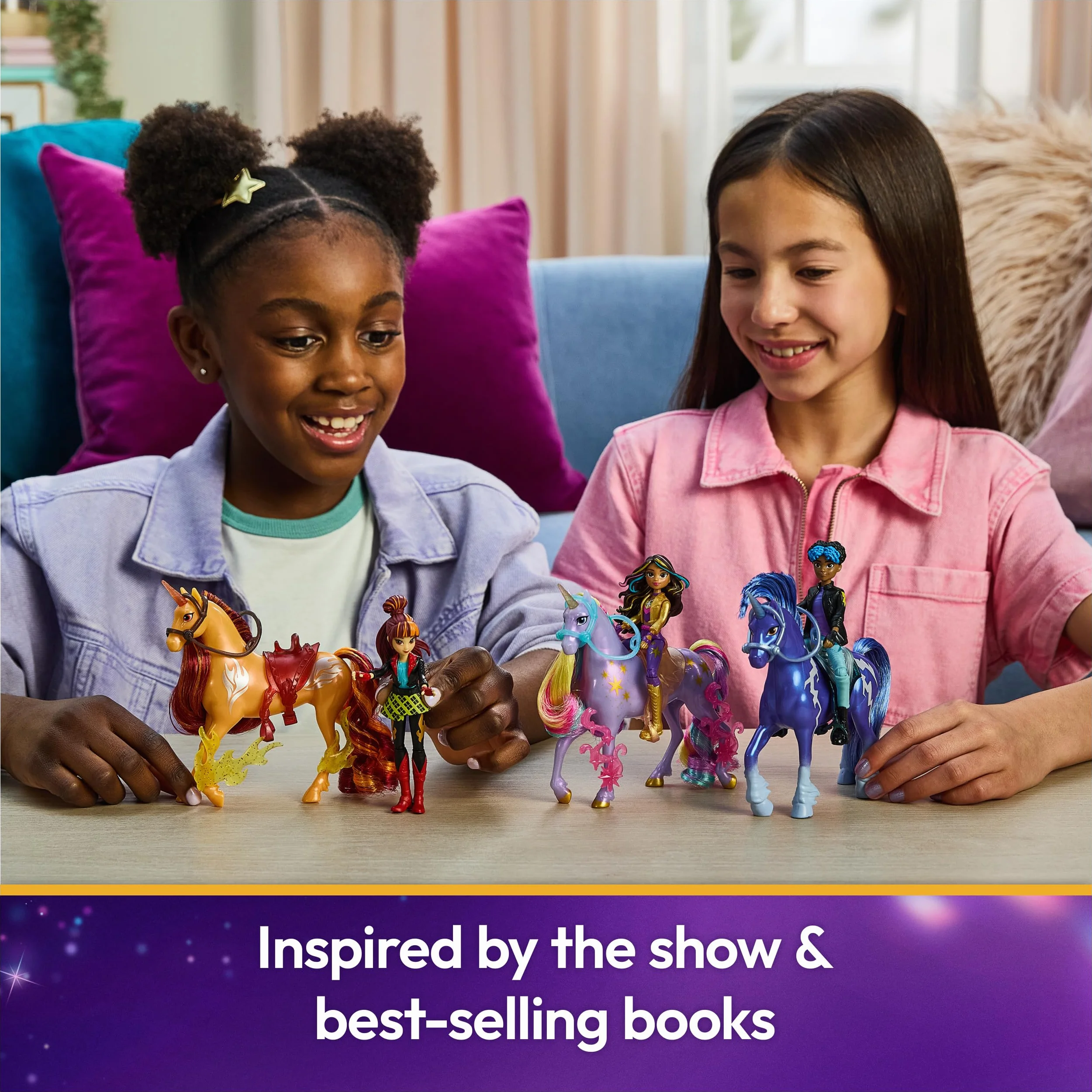 Unicorn Academy 6072675 ll UnicrnSetsLaylaGlacr Ref, wielokolorowy