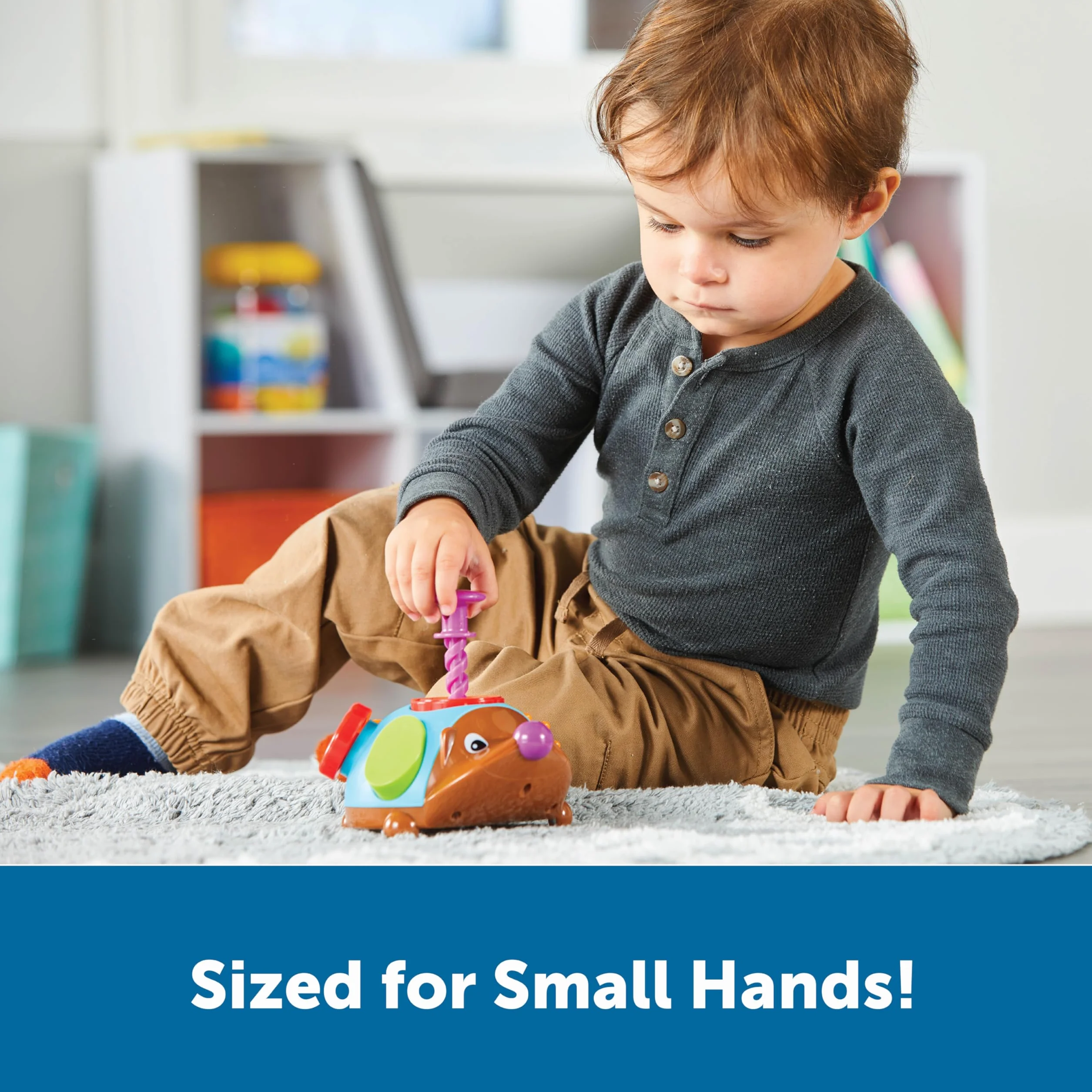 Learning Resources Spike The Fine motor Hedgehog Denerwować Przyjaciel Zabawka