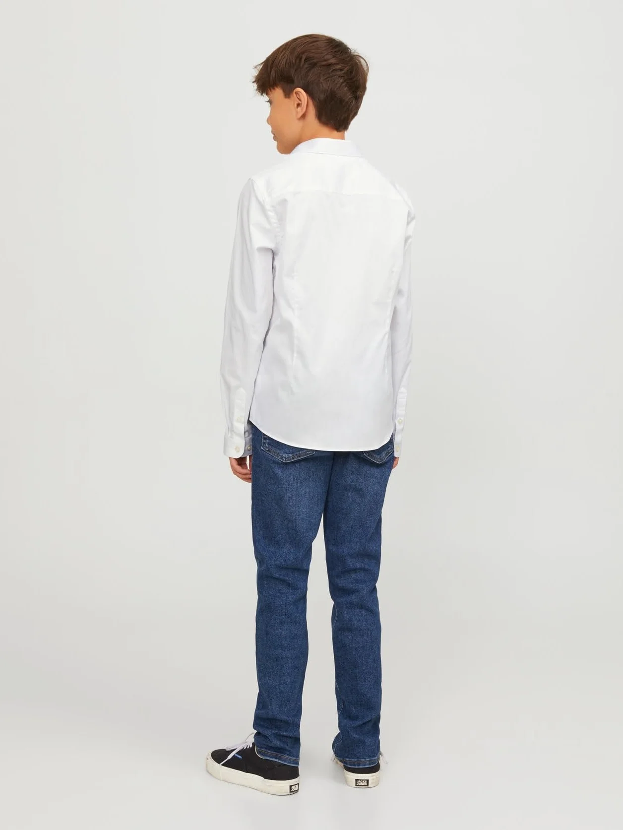 JACK & JONES Koszula Chłopcy Jprparma Shirt L/S Jr Sts