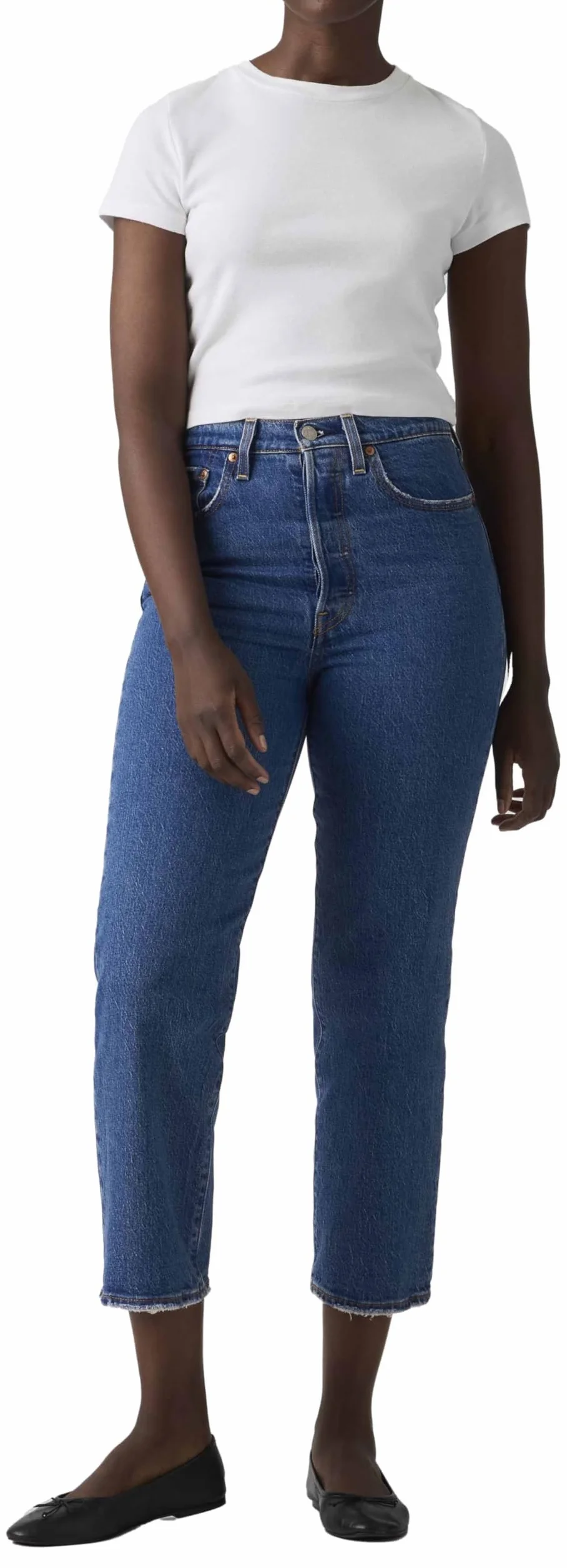 Levi's Ribcage Straight Ankle - Dżins Kobiety