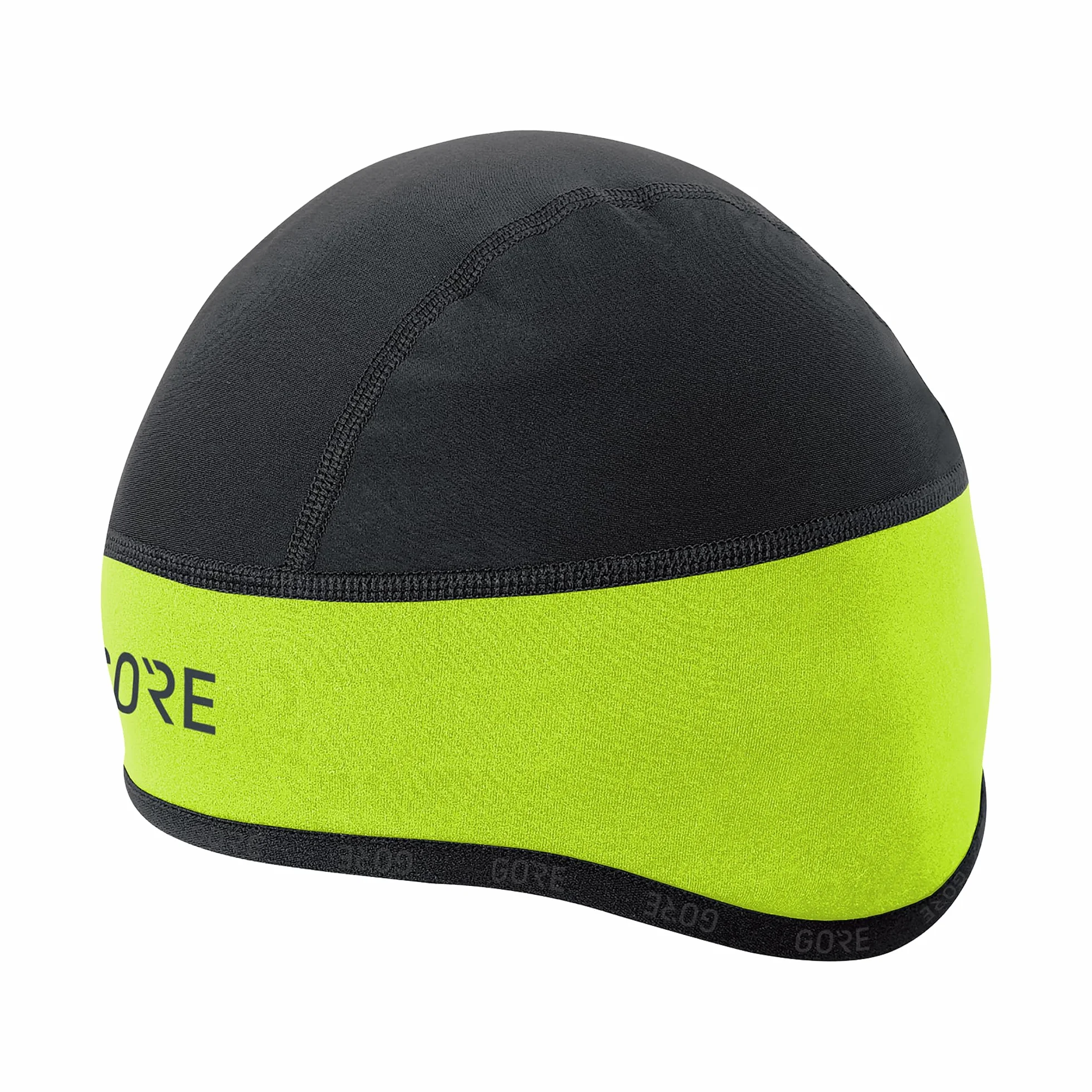 GORE WEAR C3 GORE WINDSTOPPER Helmet Cap, Czapka Uniseks, Neon Yellow/Black, 60/64