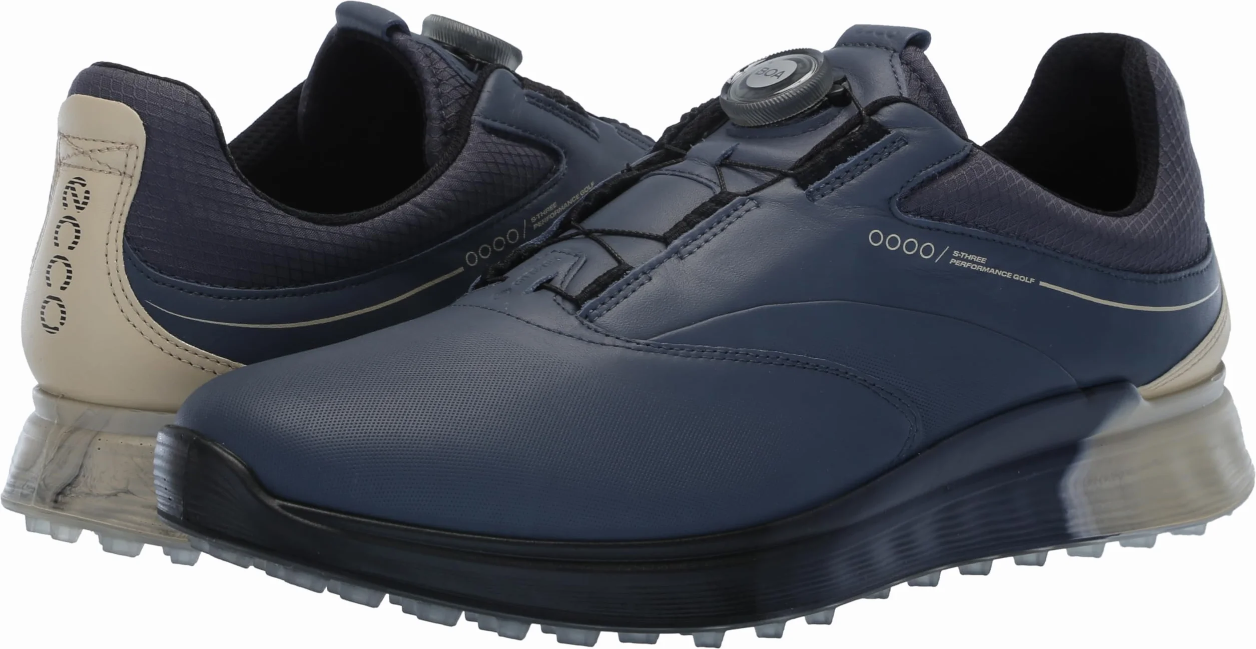 ECCO Mężczyźni S-three Boa Gore-tex Wodoodporny HybrydowyButy golfowe