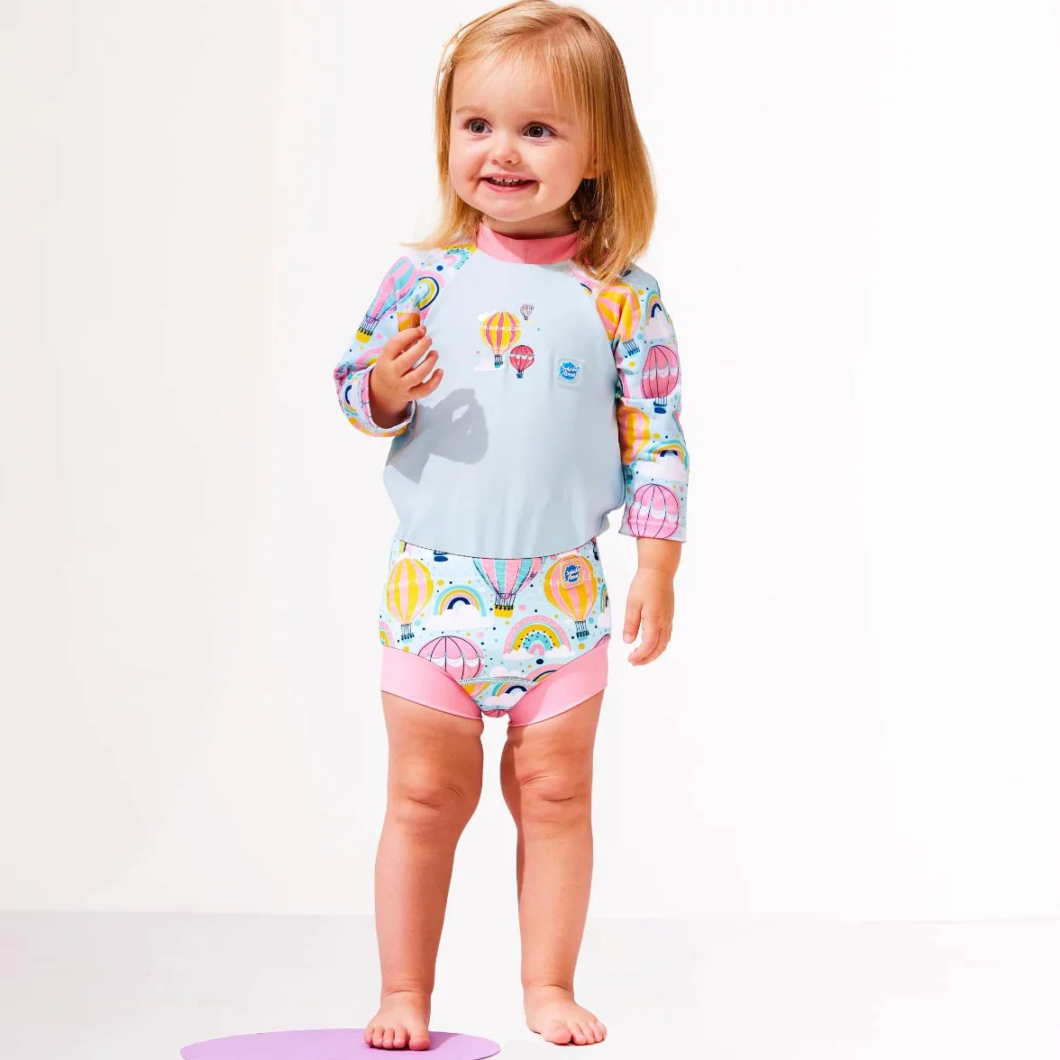 Splash About Happy Nappy Sunsuit Up & Away 6-14 miesięcy