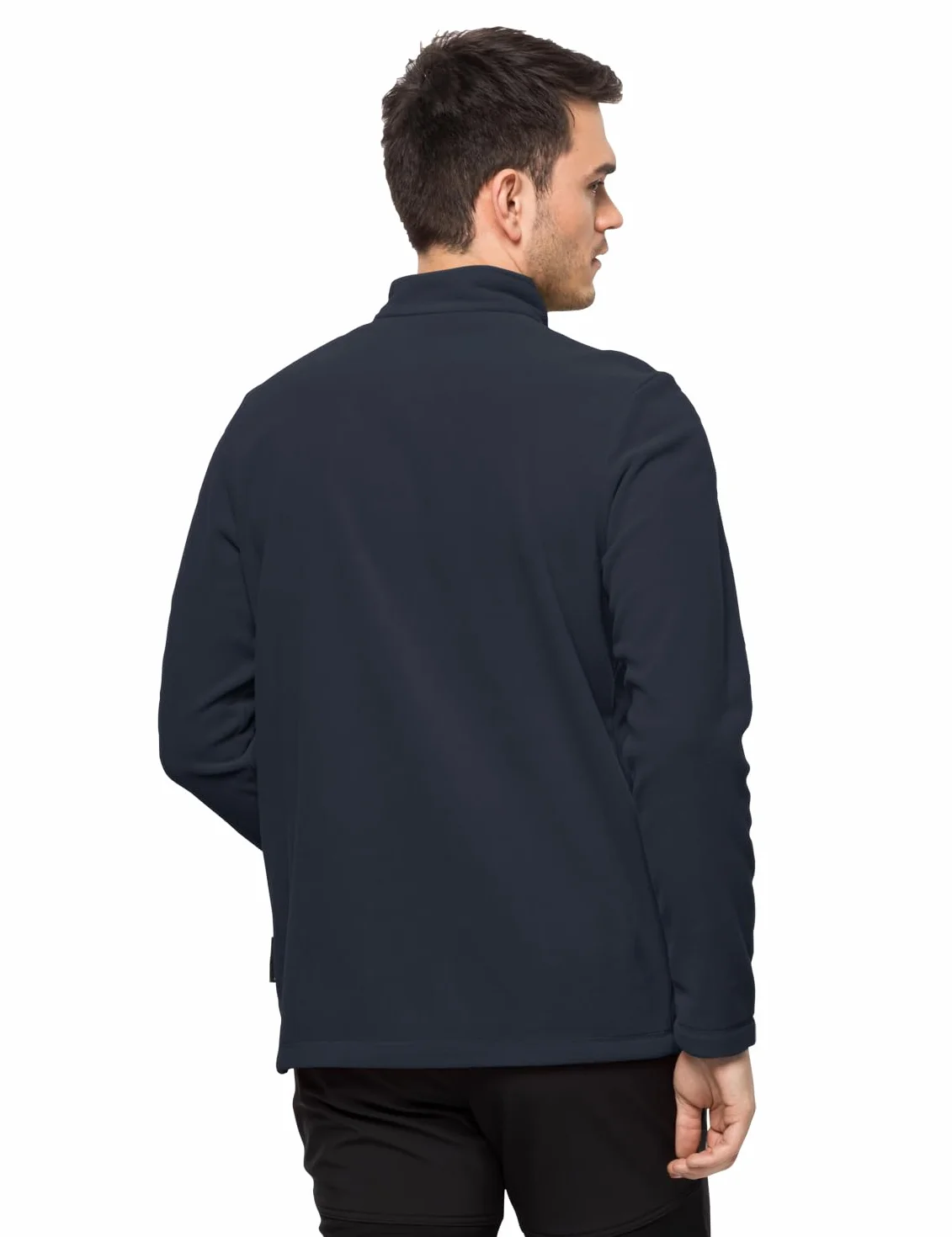 Jack Wolfskin Męski sweter Taunus Hz, niebieski (Night Blue), XL (DE)