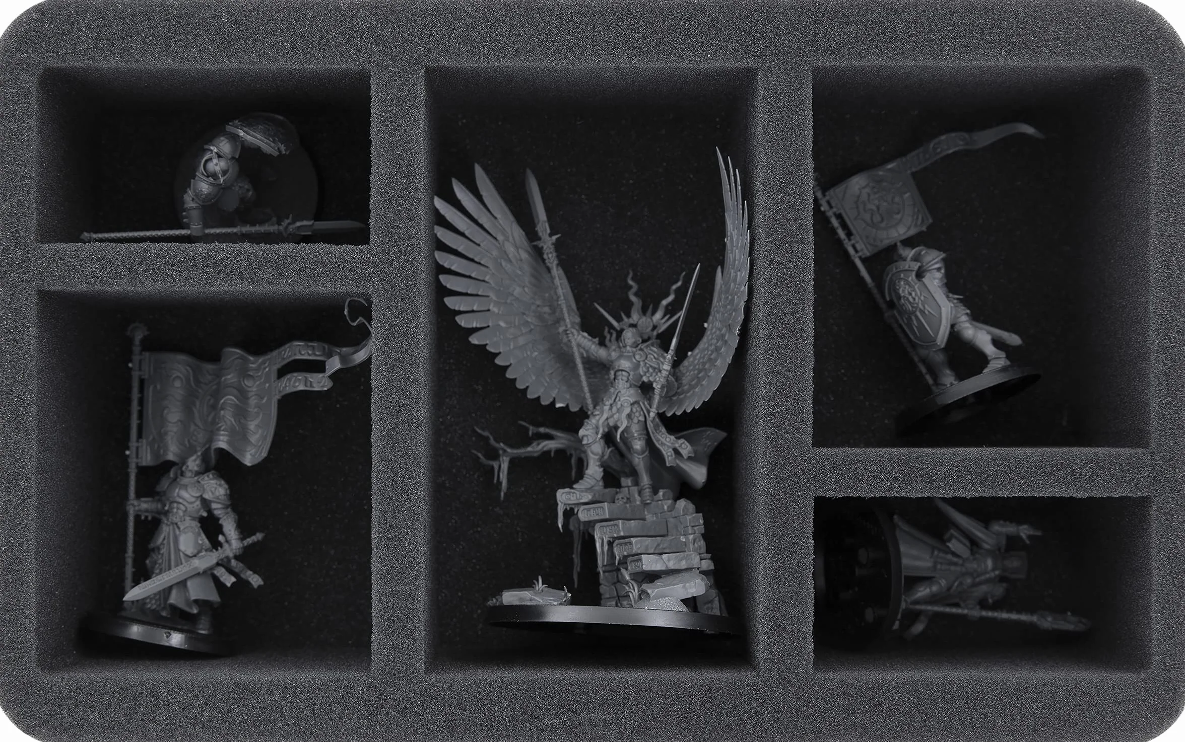 HS075A025 Kaseta z pianką Feldherr kompatybilna z Stormcast Eternals - 5 przedziałów.