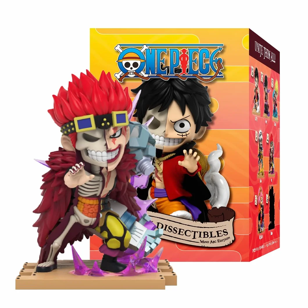 Mighty Jaxx Freeny's Hidden Disekttibles: Jednoczęściowa seria 7 (Wano Arc) | Figurka kolekcjonerska Niespodzianka | Losowa postać