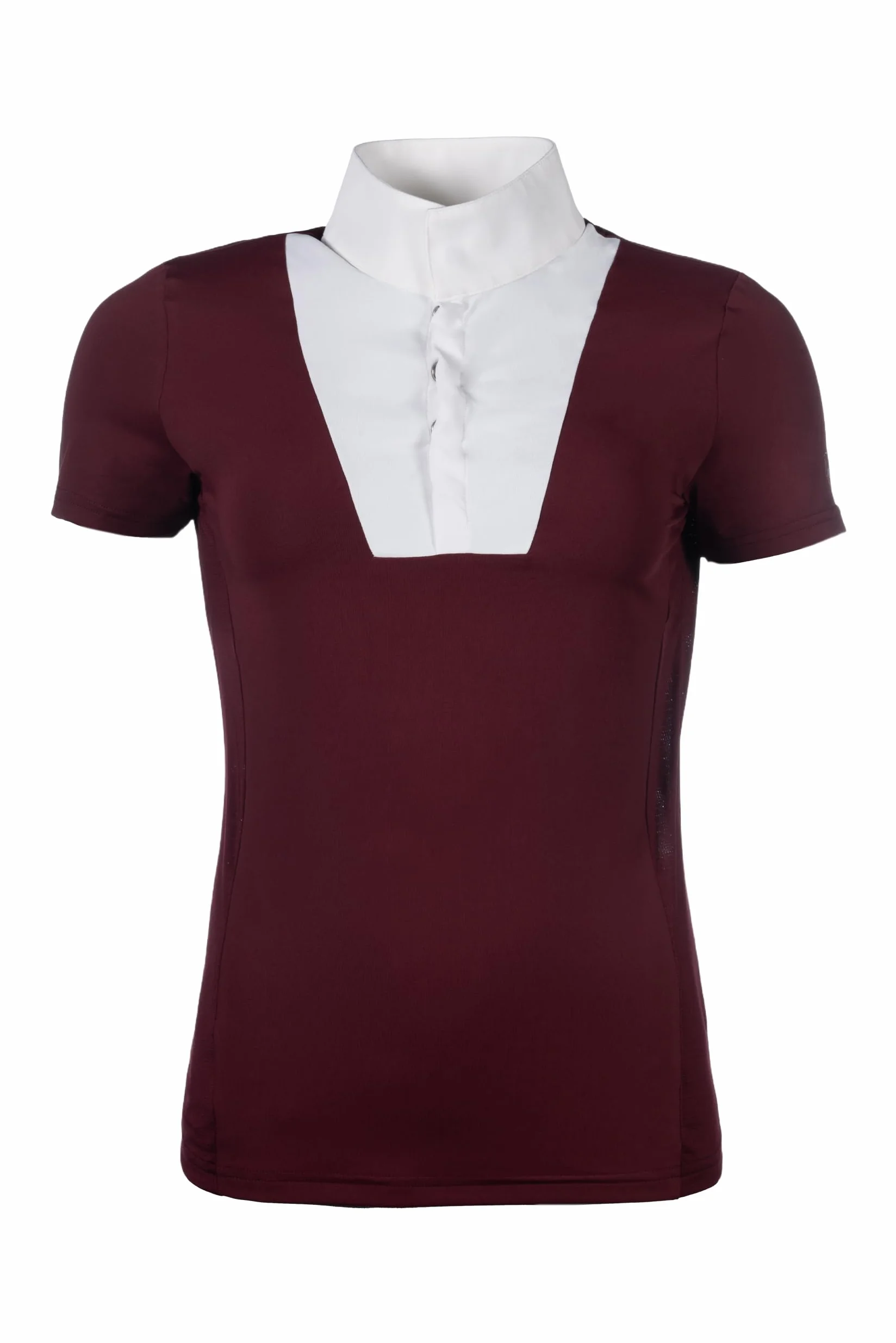 HKM Virginia Koszulka polo dla damskie bordeaux M