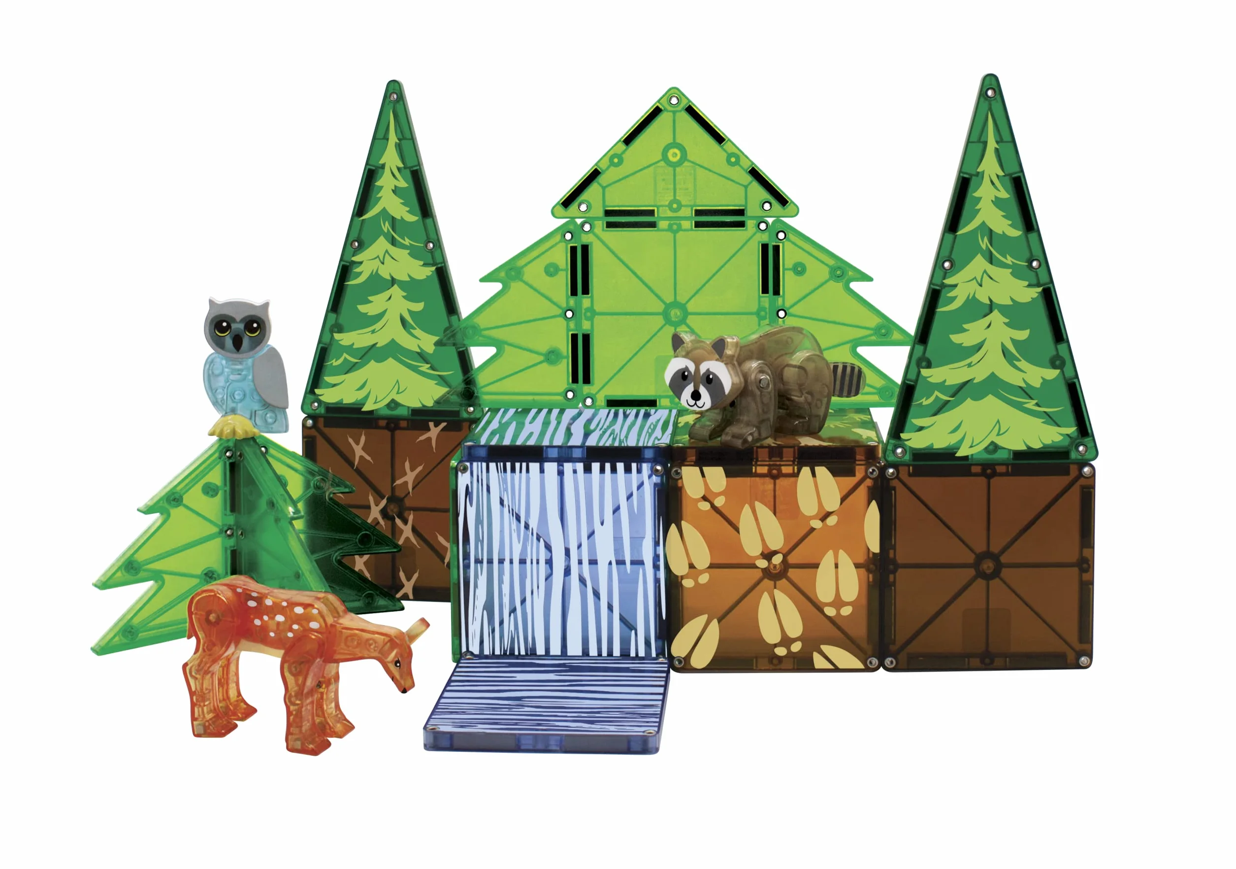 Magna-Tiles - Forest Animals zestaw 25 szt. - (90224)